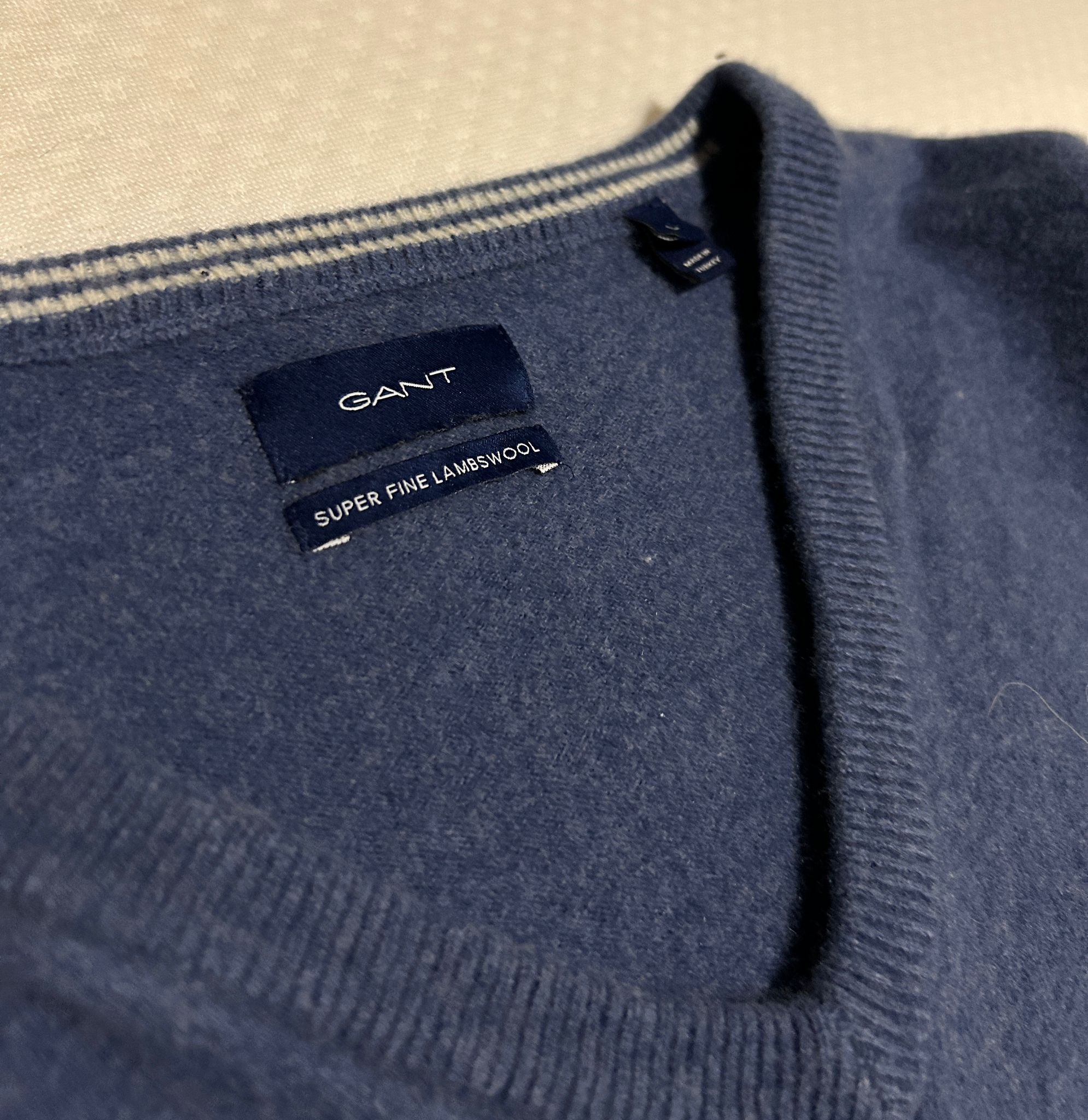 Gant Elegant| Casual |Sweater | 100% wool| Gant | L Size US L / EU 52-54 / 3 - 3 Thumbnail