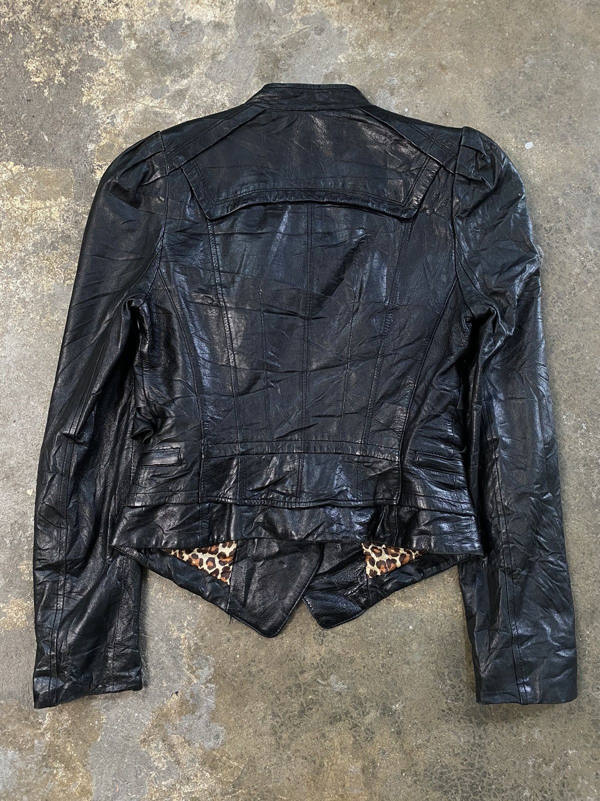 If Six Was Nine EGOIST Bikers Leather Jacket – Avant-Garde/Archive Style Size US S / EU 44-46 / 1 - 4 Thumbnail