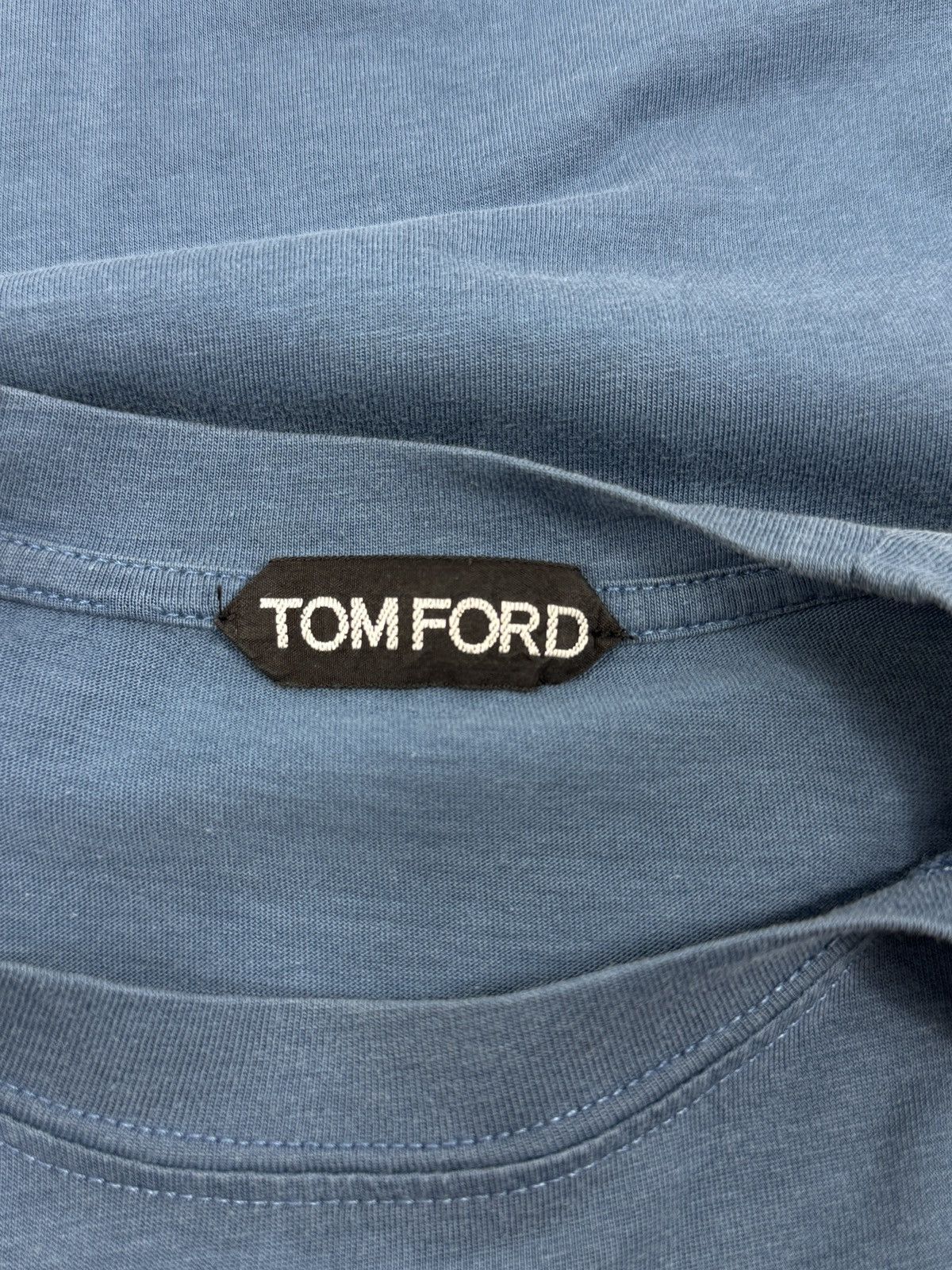 Tom Ford LOGO DETAILED T-SHIRT Size US L / EU 52-54 / 3 - 3 Thumbnail
