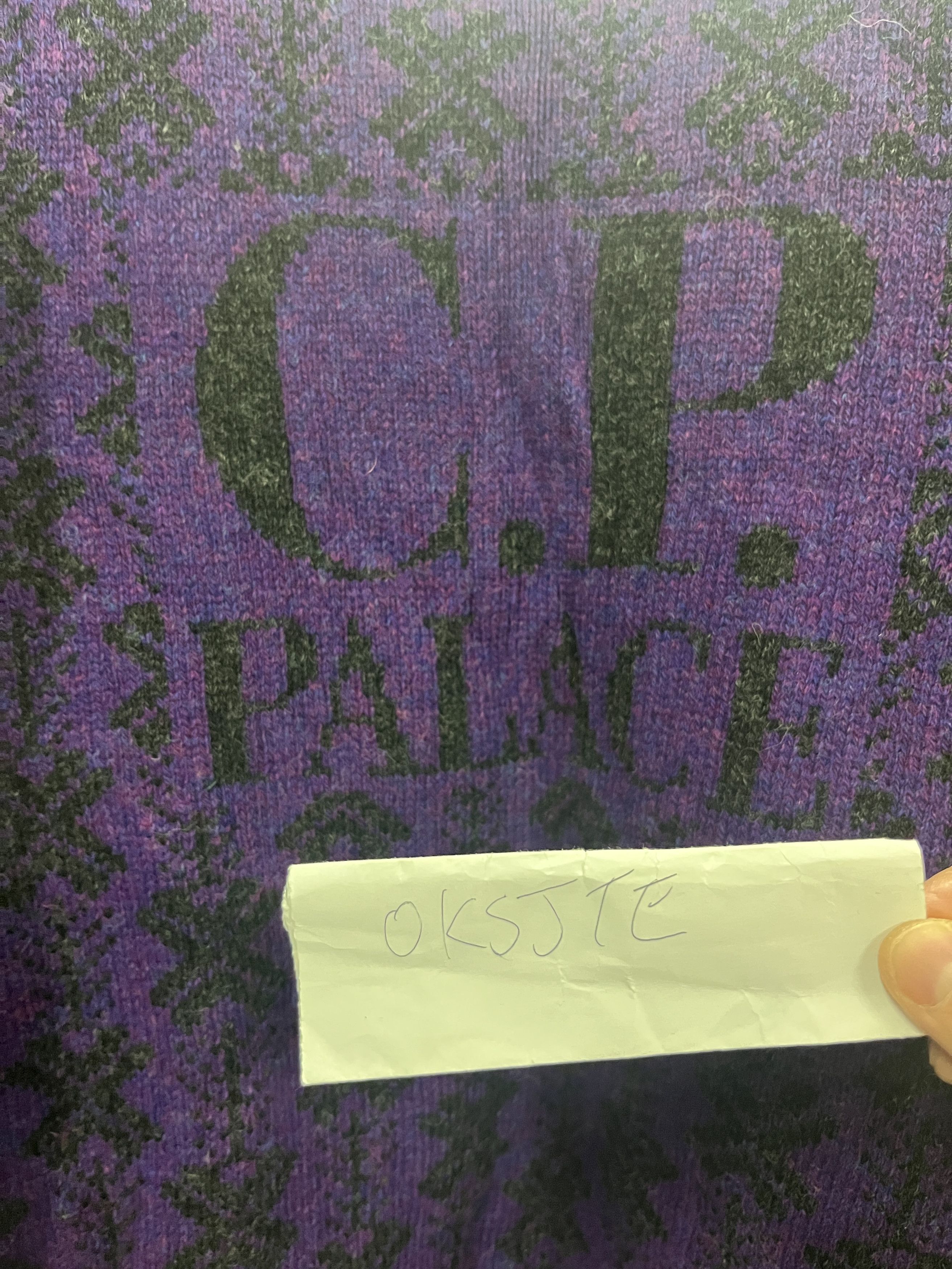 C.P. Company × Palace CP Company x PALACE JACQUARD KNIT XL Size US XL / EU 56 / 4 - 3 Thumbnail