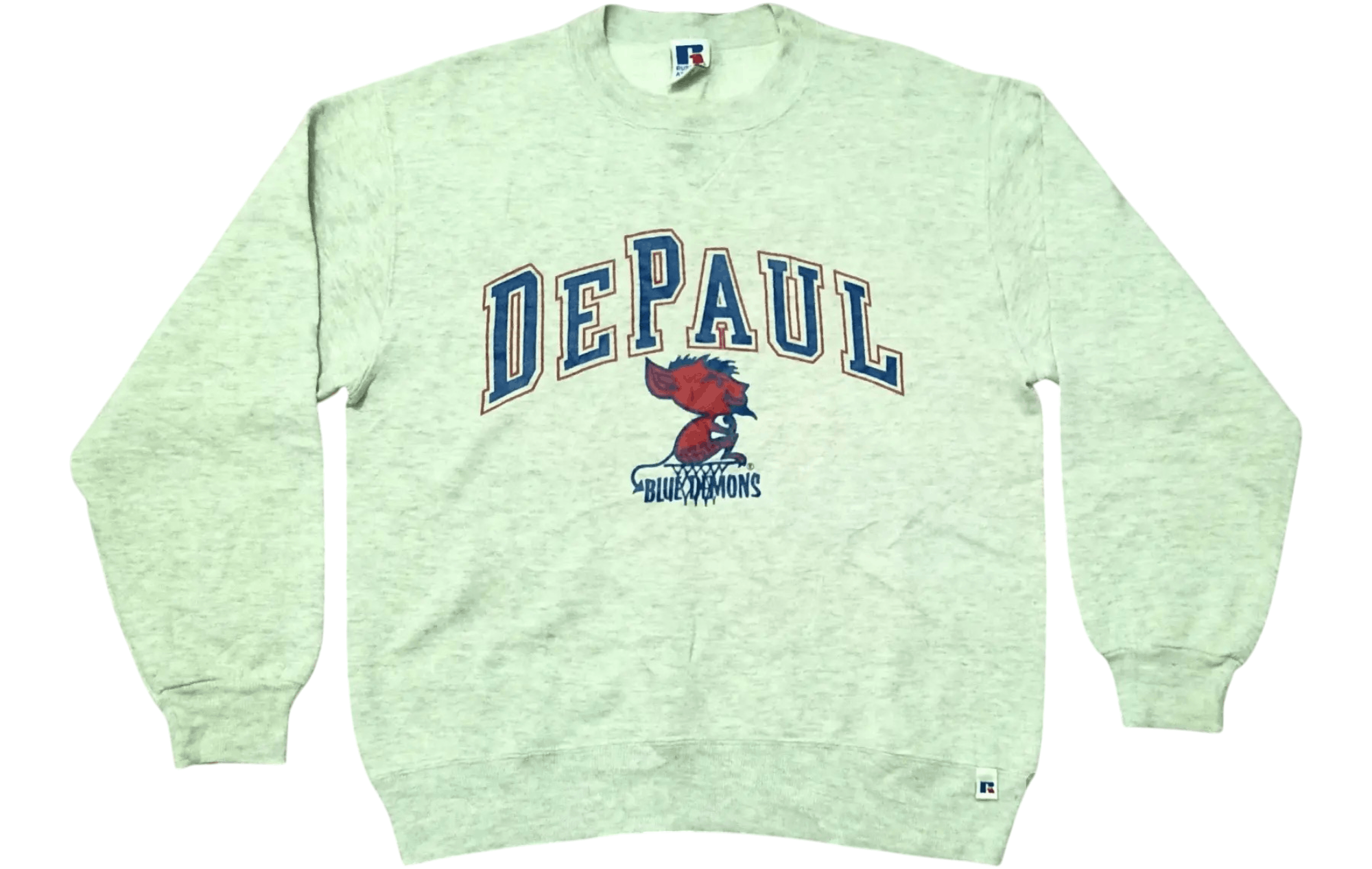 Russell Athletic Vintage Russell Athletic Depaul Blue Demons Sweatshirt Size US M / EU 48-50 / 2 - 1 Thumbnail