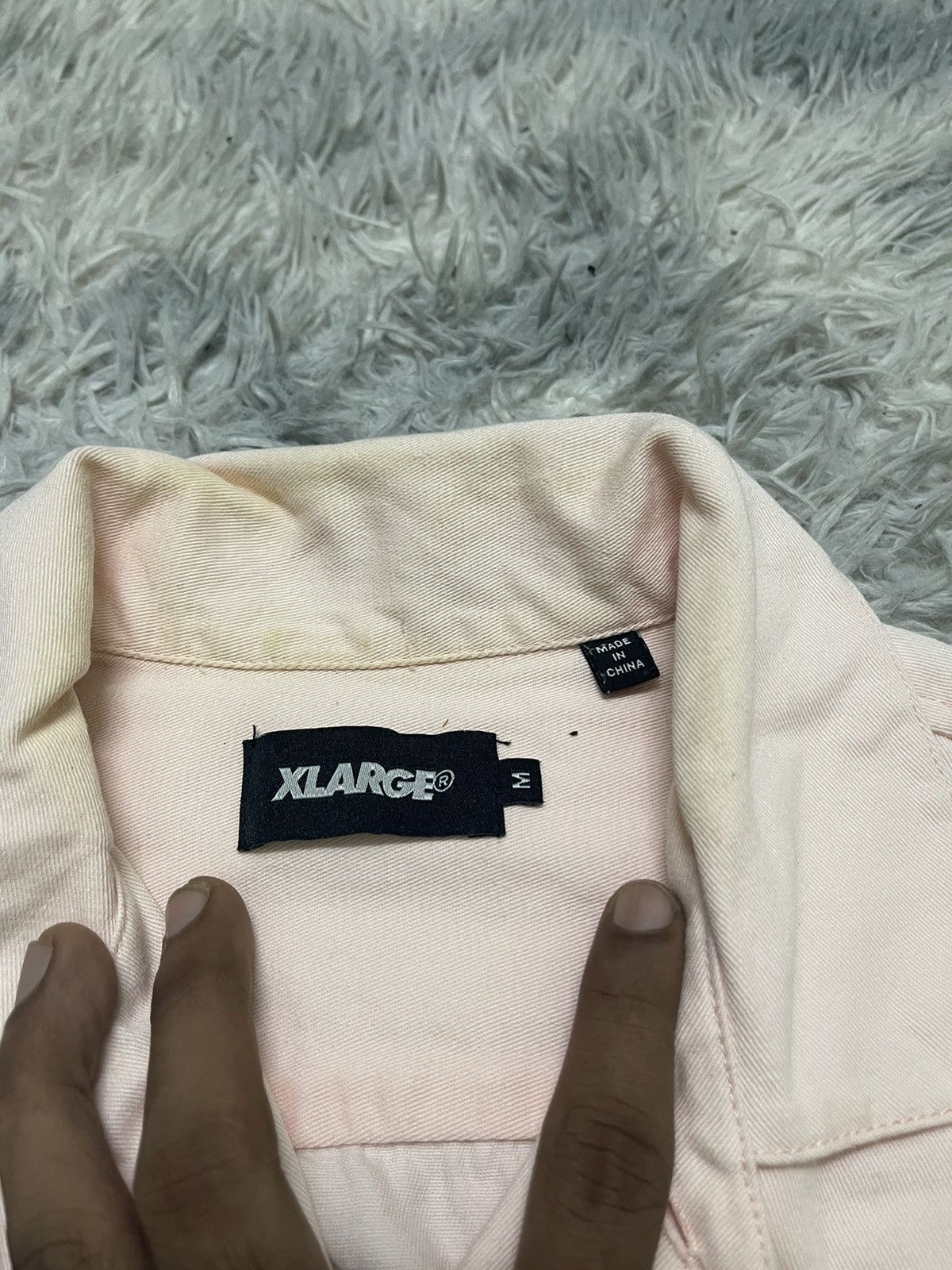 Japanese Brand × Xlarge OG STYLE XLARGE WORKWEAR BUTTON UP RARE BACKHIT Size US M / EU 48-50 / 2 - 5 Thumbnail