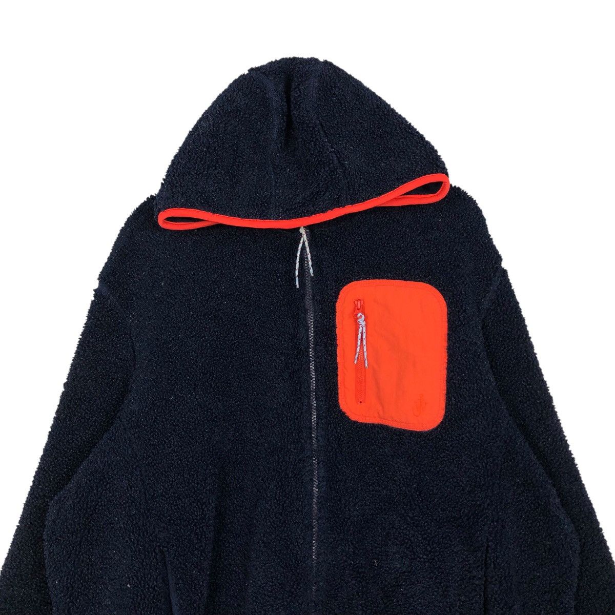 Japanese Brand 📌Vintage Fleece Bomber Zipper Jacket J.W.Anderson Size US XXL / EU 58 / 5 - 4 Thumbnail