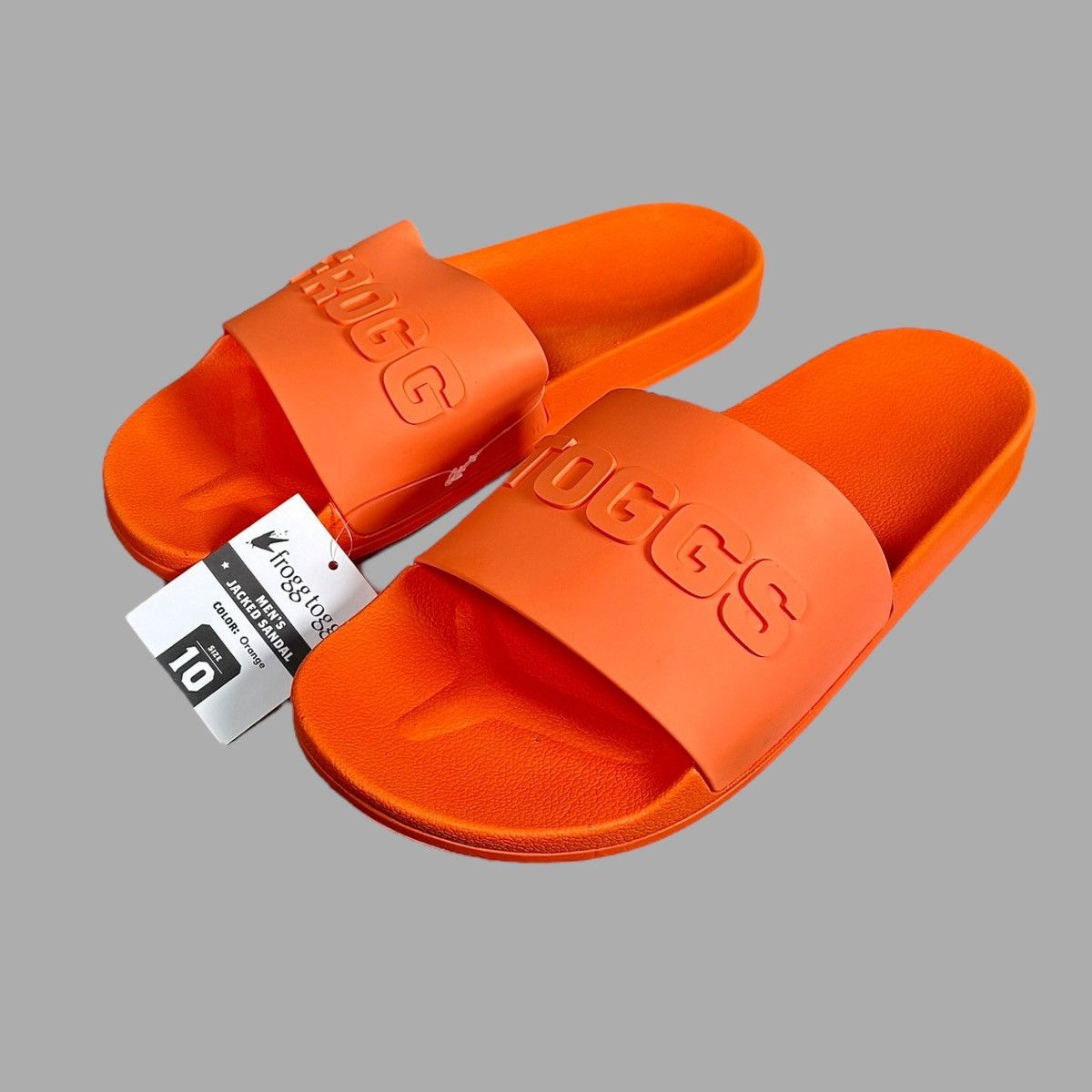 Other Frogg Toggs Men’s Jacked Orange Slides Sz 10 Size US 10 / EU 43 - 1 Thumbnail