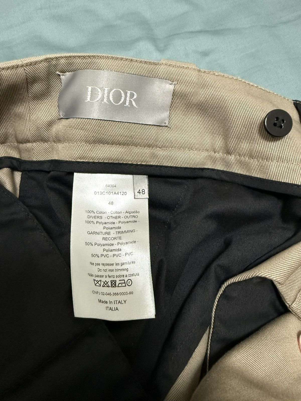 Dior Dior beige cargo pants 48 Size US 32 / EU 48 - 6 Thumbnail