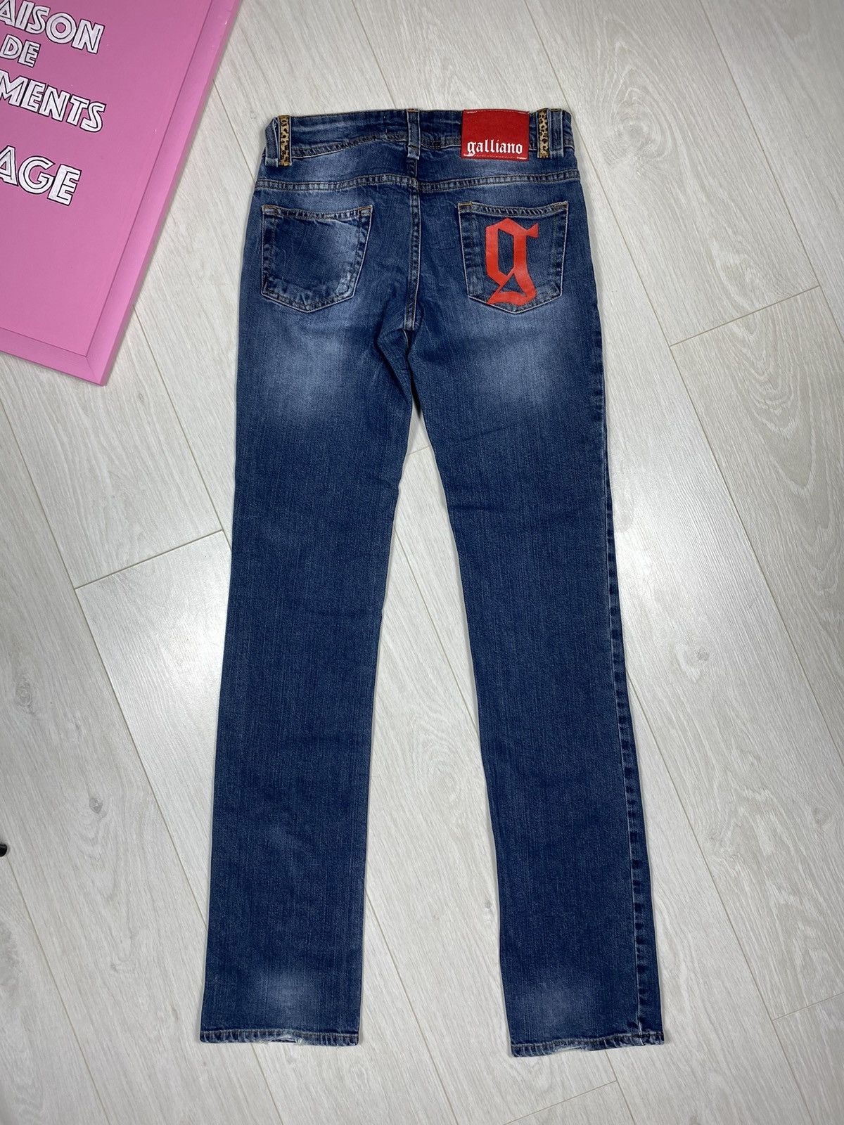 John Galliano Jeans Straight