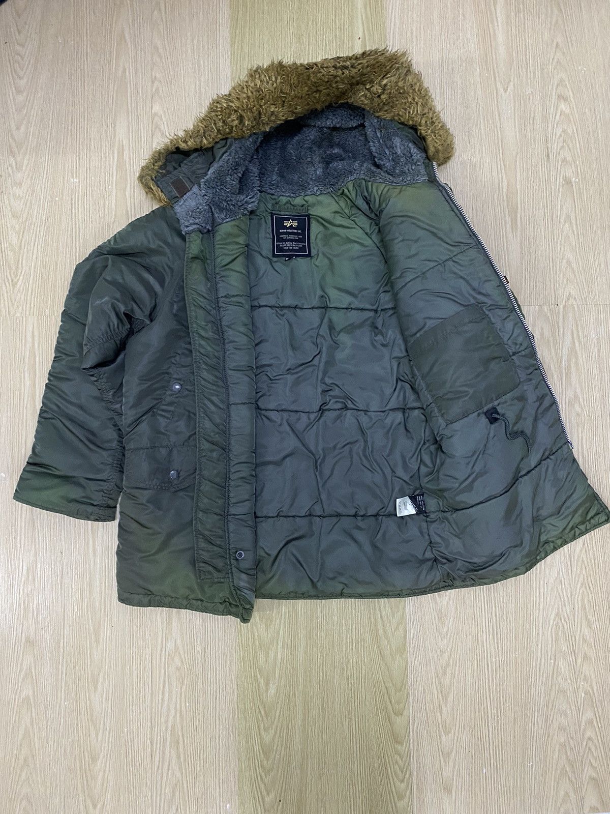 Alpha Industries Alpha Industries fur hood parka jacket Size US M / EU 48-50 / 2 - 8 Thumbnail