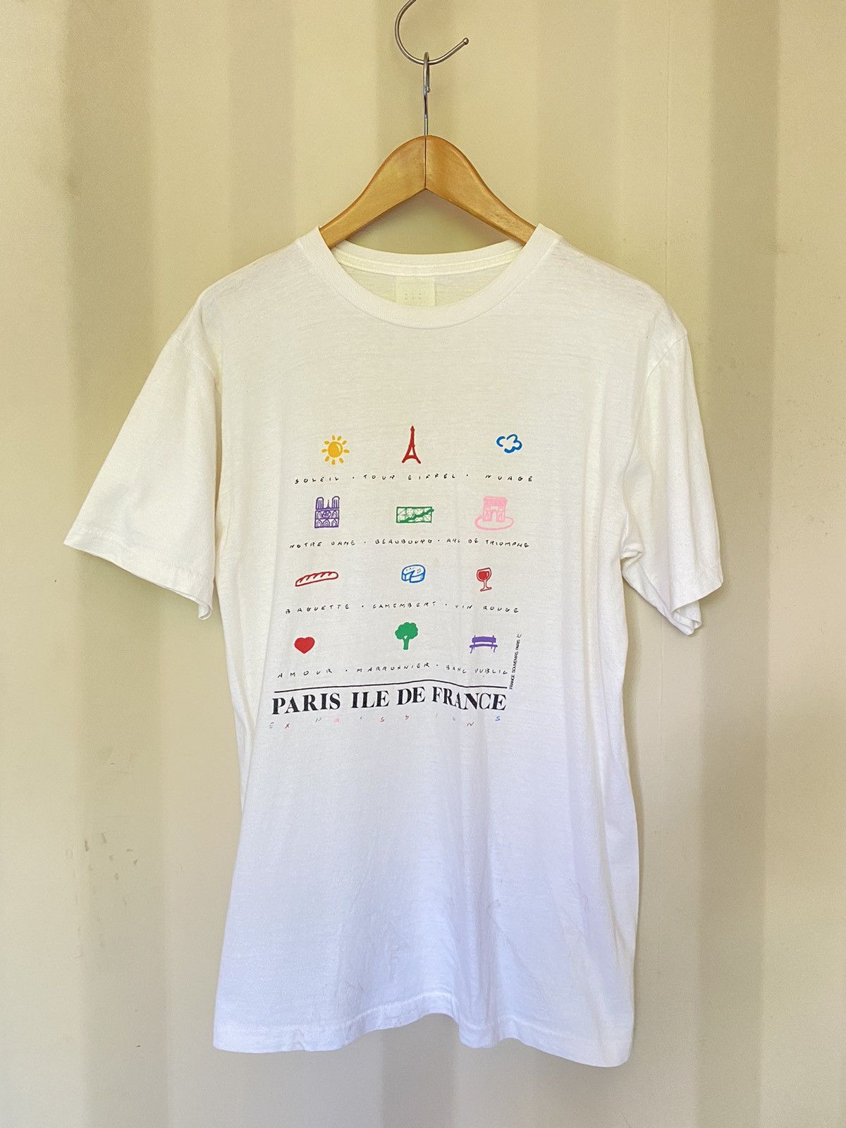 Vintage Vintage Paris tee Size US M / EU 48-50 / 2 - 6 Thumbnail