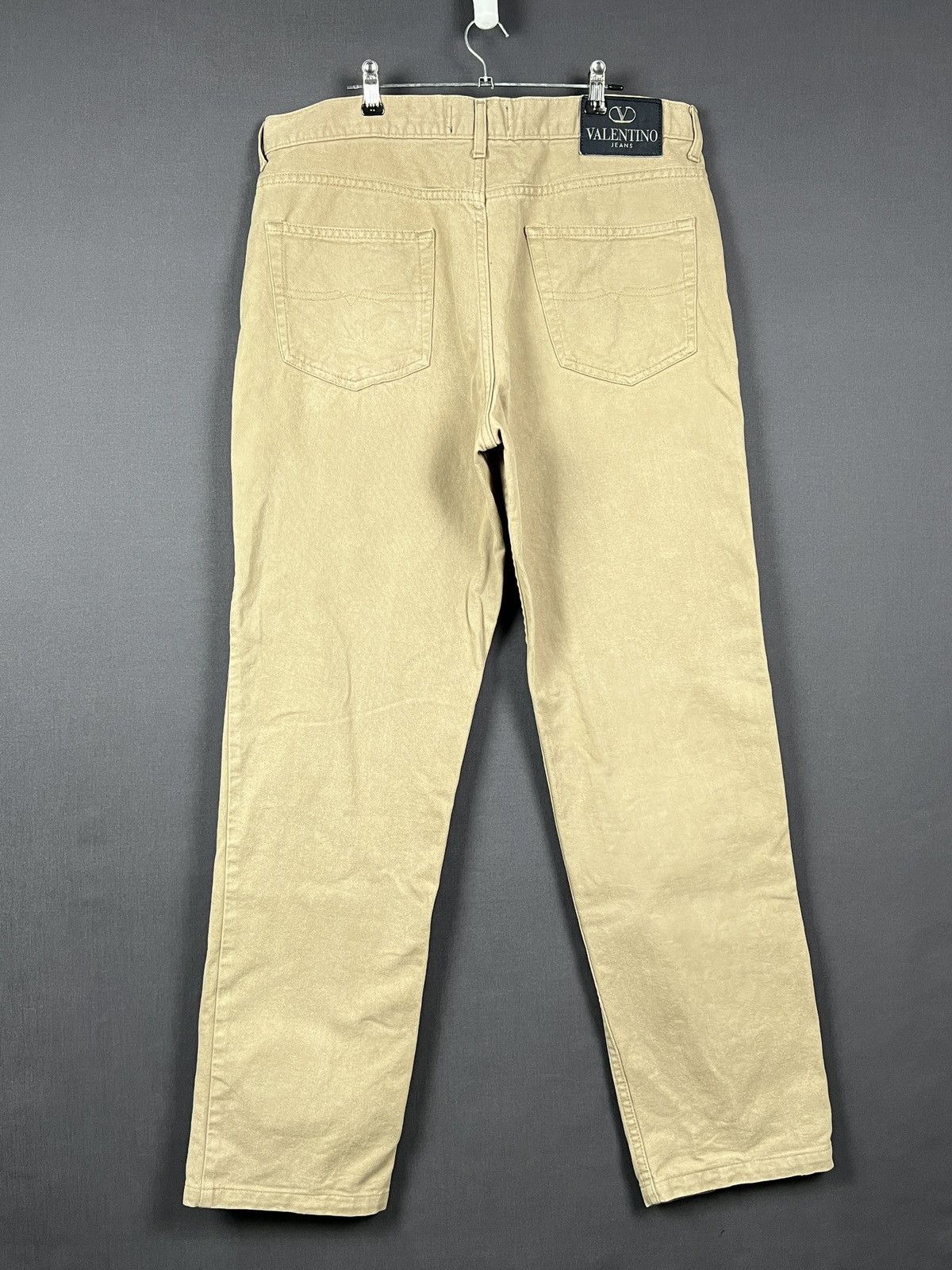 Valentino × Vintage Vintage Valentino Jeans Straight Leg 100% Cotton Size 38 Size US 38 / EU 54 - 2 Thumbnail