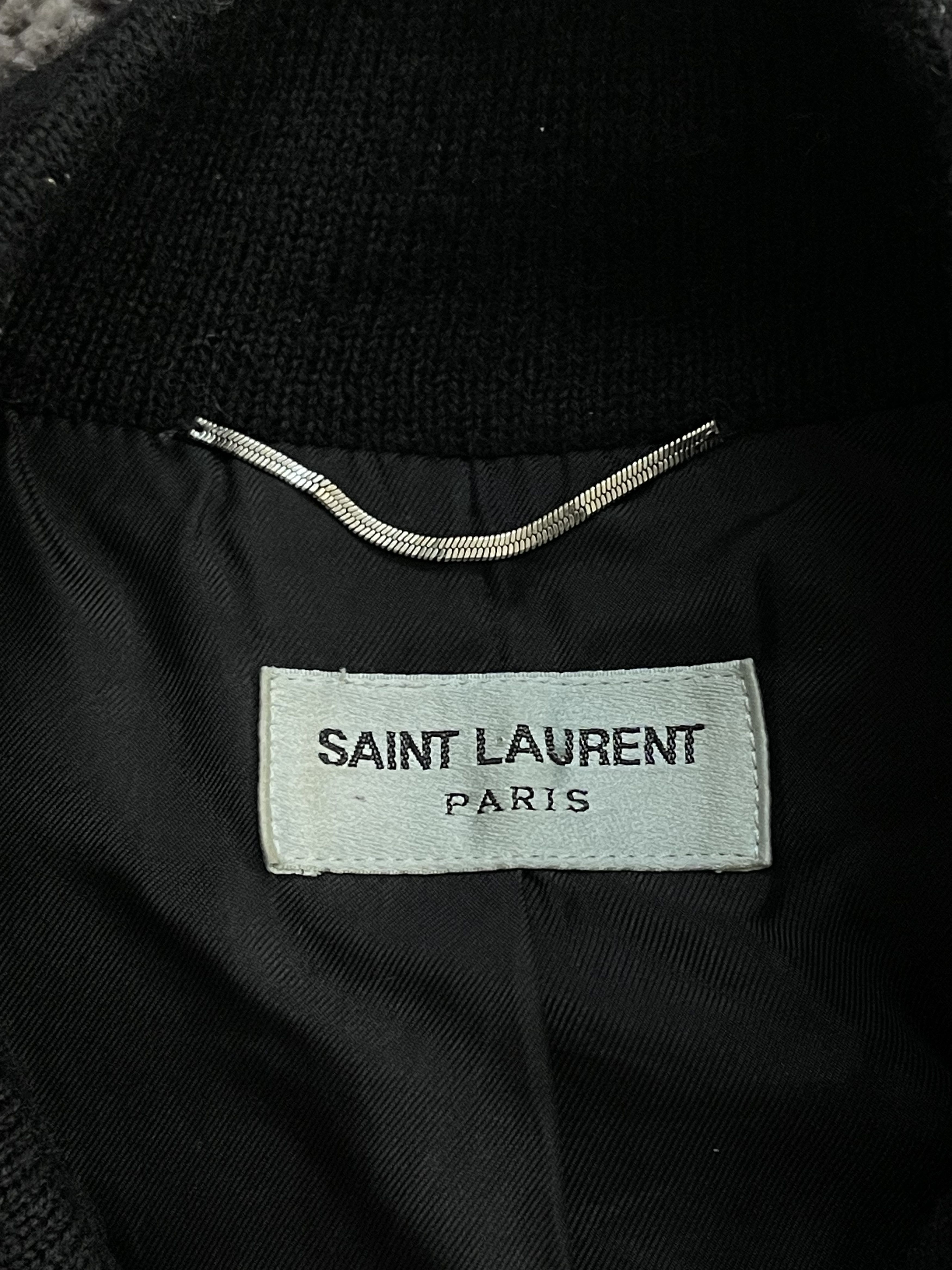 Saint Laurent Paris Saint Laurent Paris 14ss Teddy Jacket Size US XS / EU 42 / 0 - 4 Thumbnail