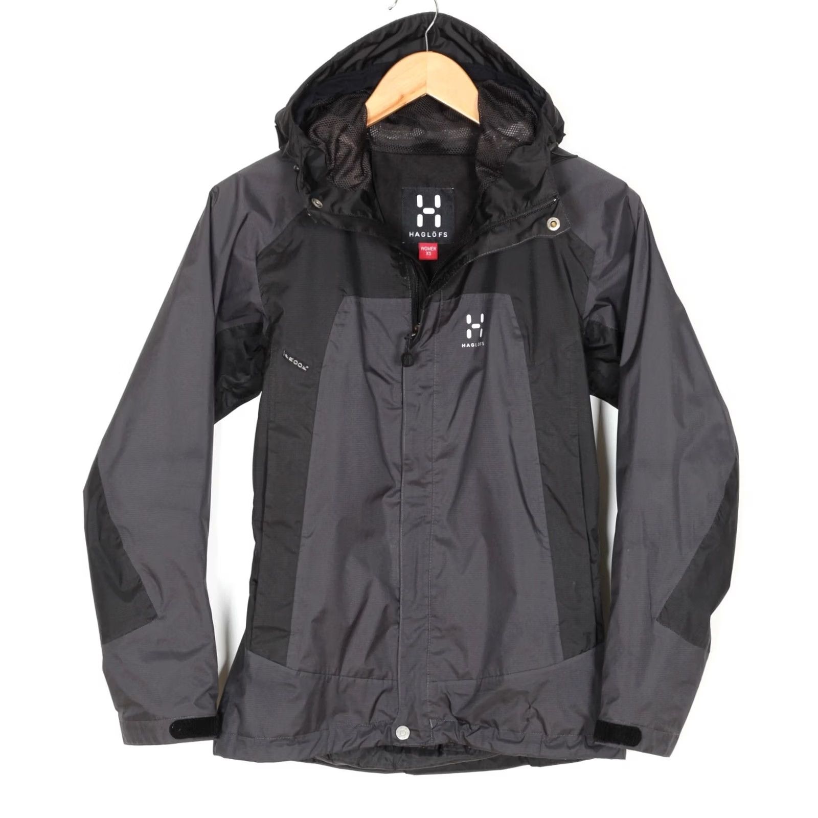 Vintage Haglöfs PROOF Jacket Women XS Hooded Waterproof Outdoor Hiking MJ5188 Size XS / US 0-2 / IT 36-38 - 2 Thumbnail