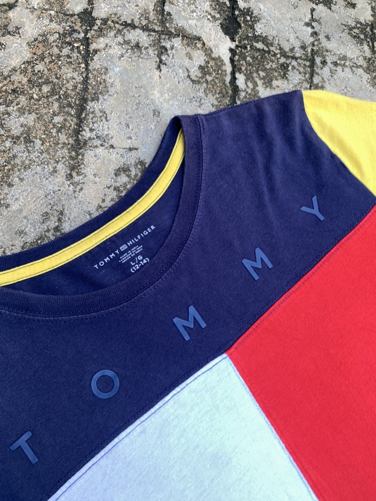 Tommy Hilfiger × Tommy Jeans Tommy Hilfiger Multicolor Big Flag Logo Top Size M / US 6-8 / IT 42-44 - 7 Thumbnail