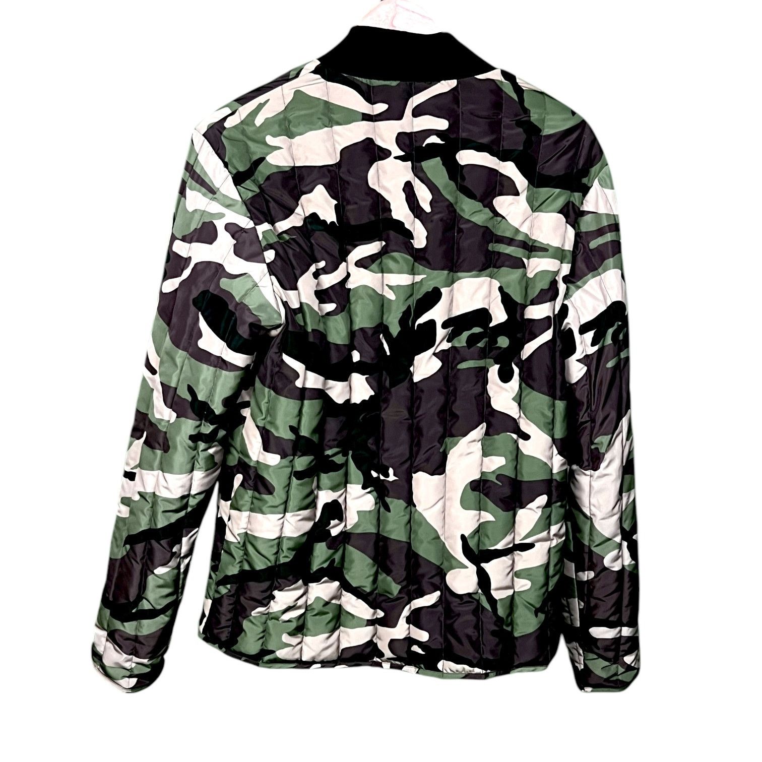 Sandro Men's Sandro Camo Duck Down Puffer Jacket - L - $315 retail Size US L / EU 52-54 / 3 - 2 Thumbnail