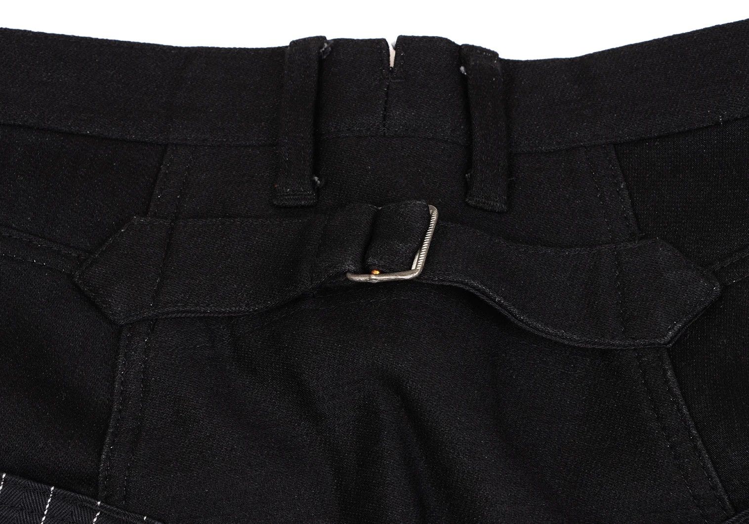 Junya Watanabe Striped Pocket Cinch Back Altered Pants in Black Size S Size US 30 / EU 46 - 14 Thumbnail