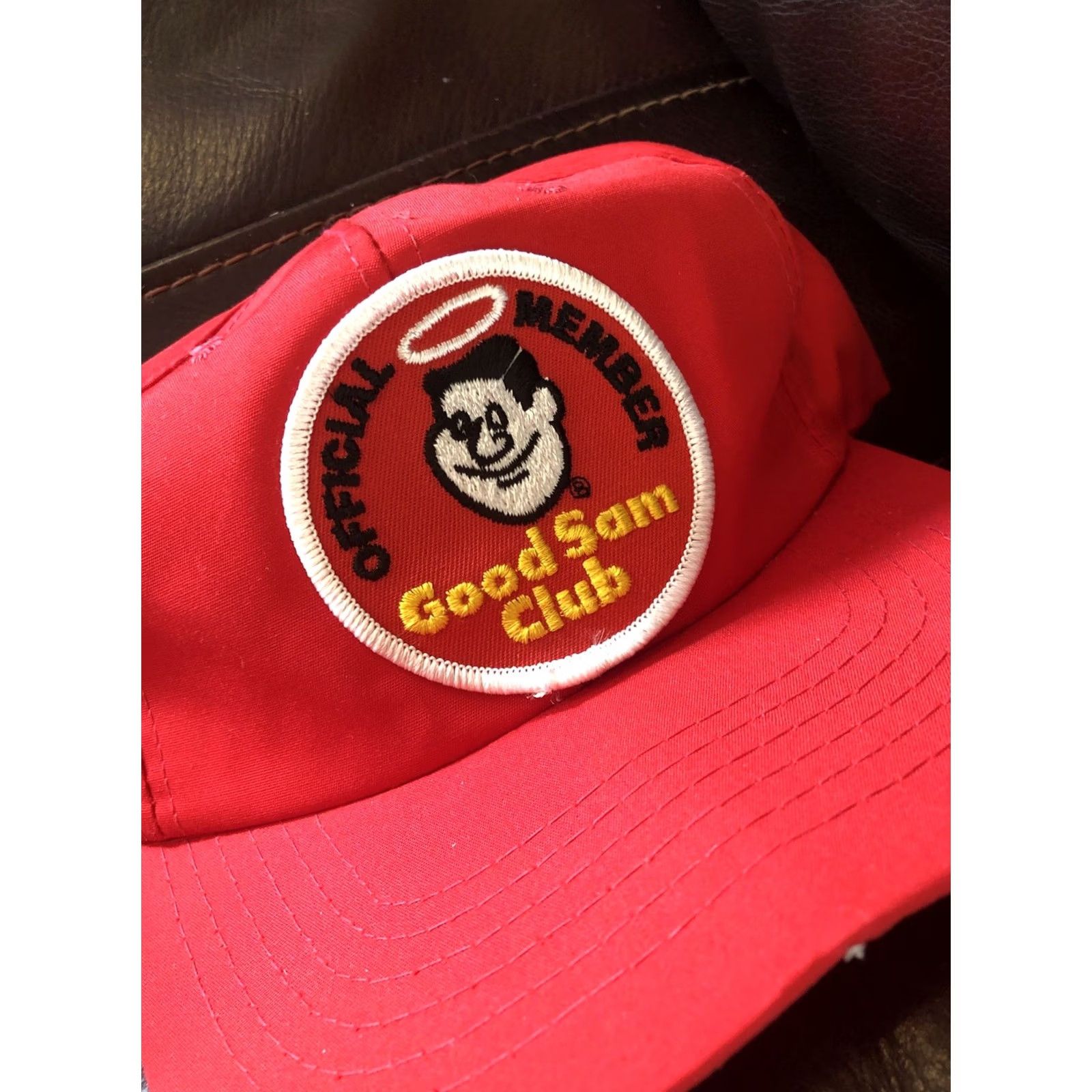 Vintage VINTAGE Good Sam Club RV Camping Snapback Hats Men Women Member Red Sam Her One Size Baseball Cap Outdoor 90s Theme Accessories (Set of 2) Size ONE SIZE - 3 Thumbnail