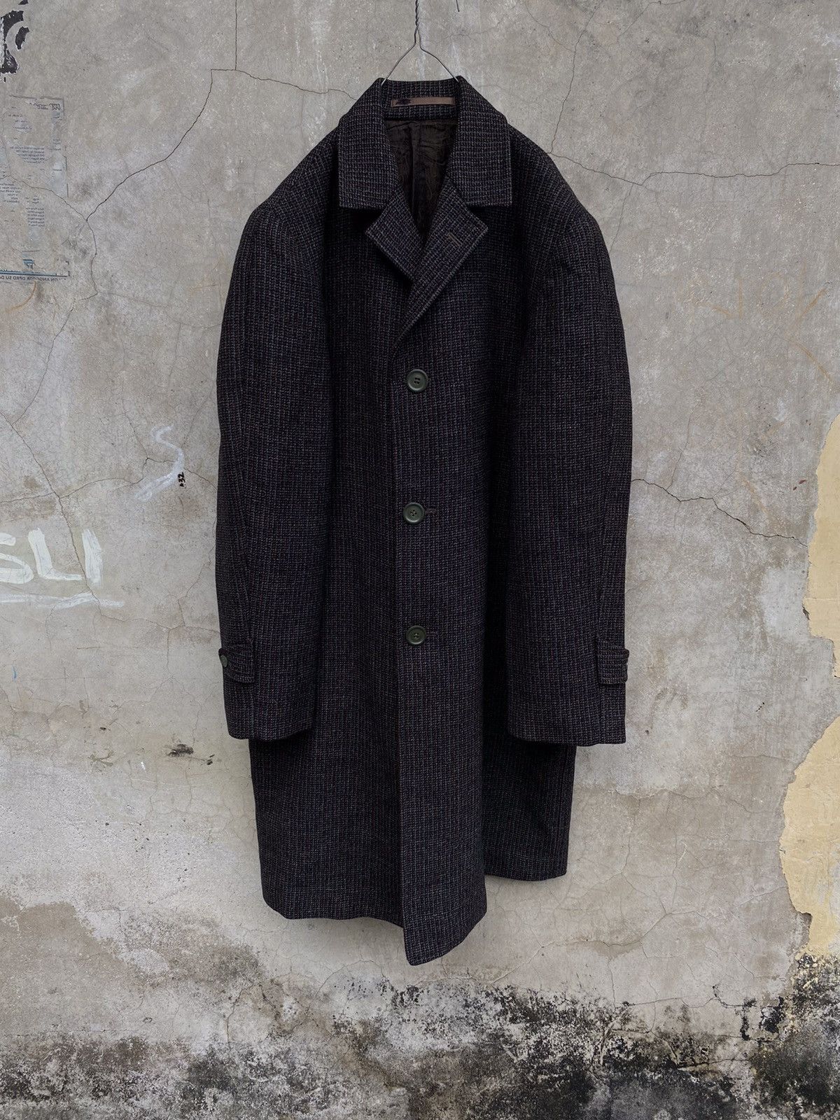 image of Archival Clothing John Lawrence Sullivan Long Coat in Grey, Men's (Size Large)