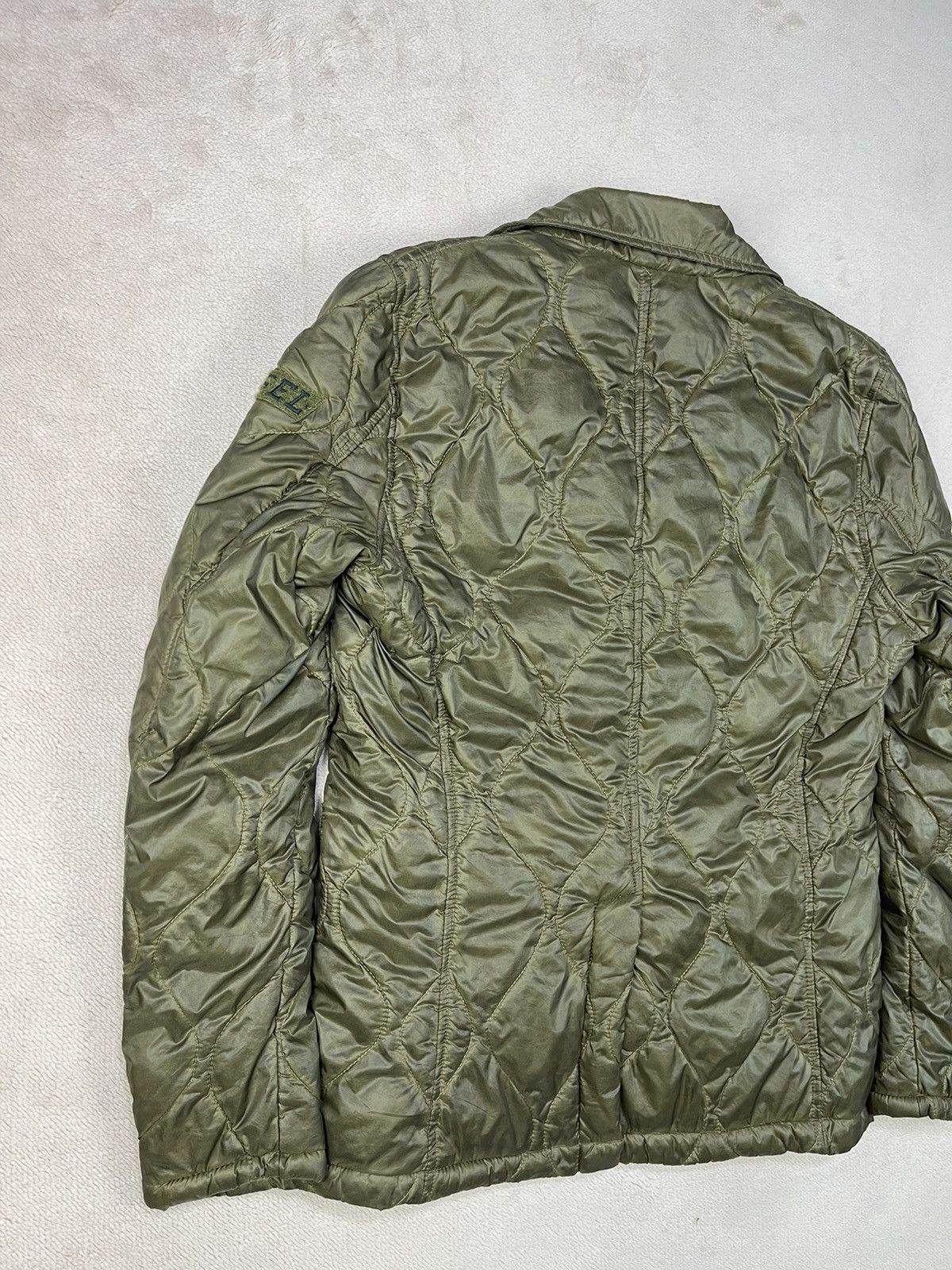 Diesel DIESEL Quilted Nylon Suit Down Jacket Size US XS / EU 42 / 0 - 10 Thumbnail