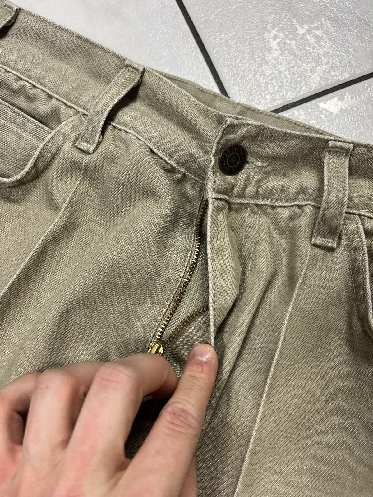 Levi's × Levi's Vintage Clothing × Vintage Vintage 90s Levi’s sta-prest center creased pants casual Size US 32 / EU 48 - 14 Thumbnail
