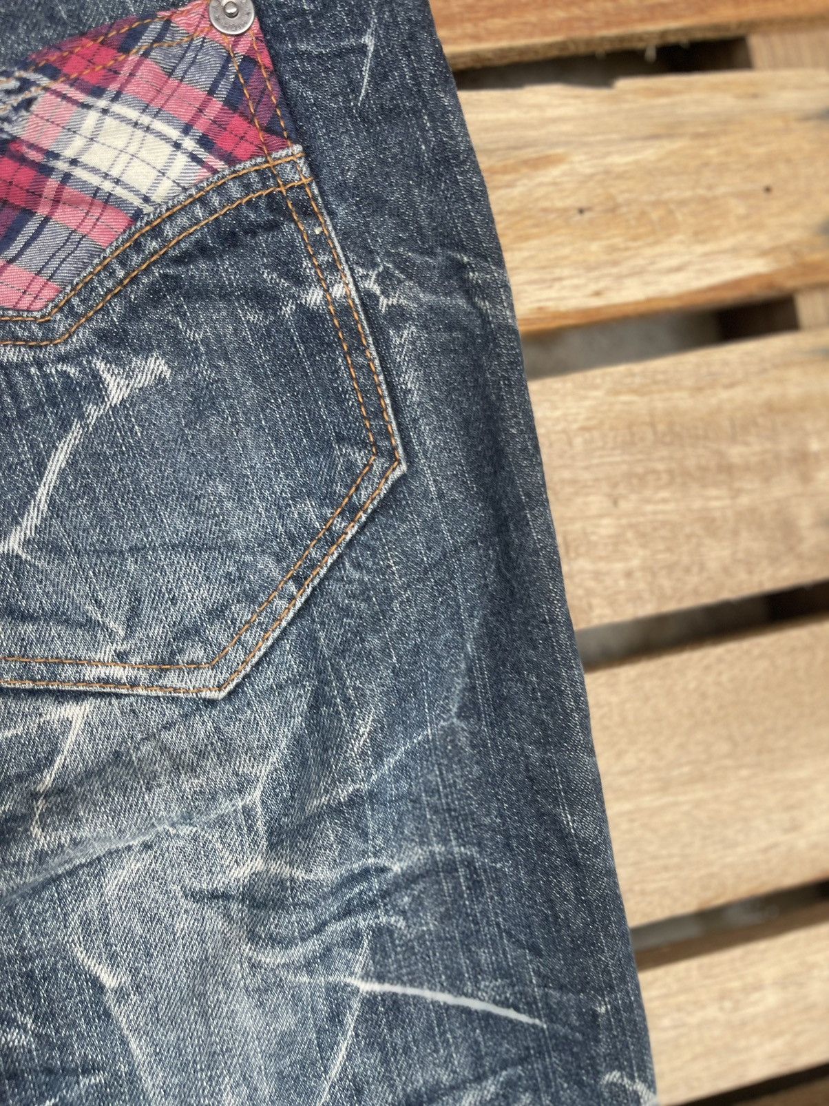 If Six Was Nine × Japanese Brand × Le Grande Bleu (L.G.B.) Japanese Vintage Double Waist If six Was Nine Style Jeans Size US 30 / EU 46 - 7 Thumbnail