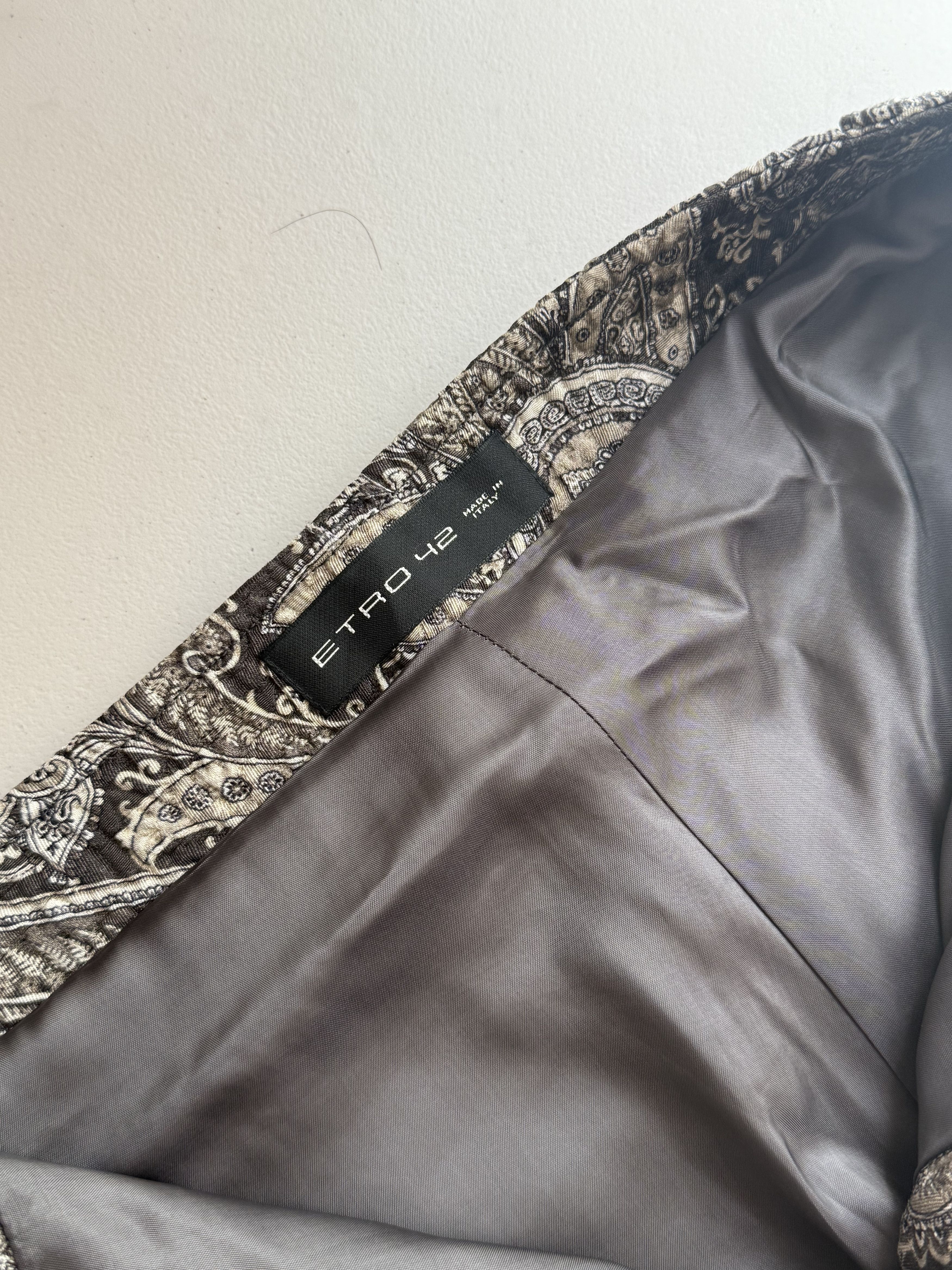 Etro Etro Milano Paisley Biker Trousers Size US 30 / EU 46 - 5 Thumbnail