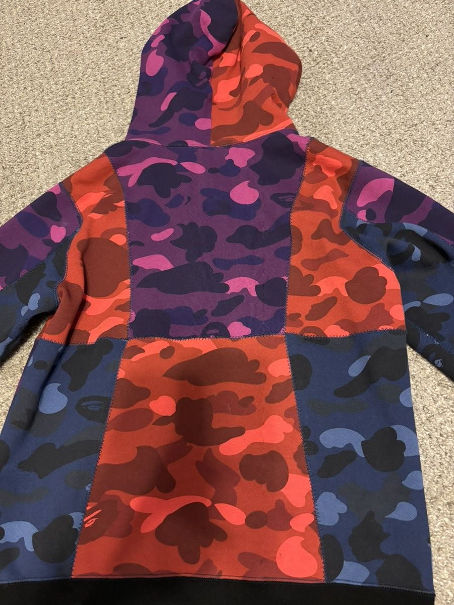 Bape Color Camo Crazy Full Zip Hoodie Size US M / EU 48-50 / 2 - 2 Thumbnail