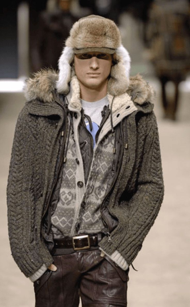 Dolce & Gabbana AW2008 Dolce & Gabbana Khaki Wool Layered Fur Collar Jacket Size US M / EU 48-50 / 2 - 2 Thumbnail