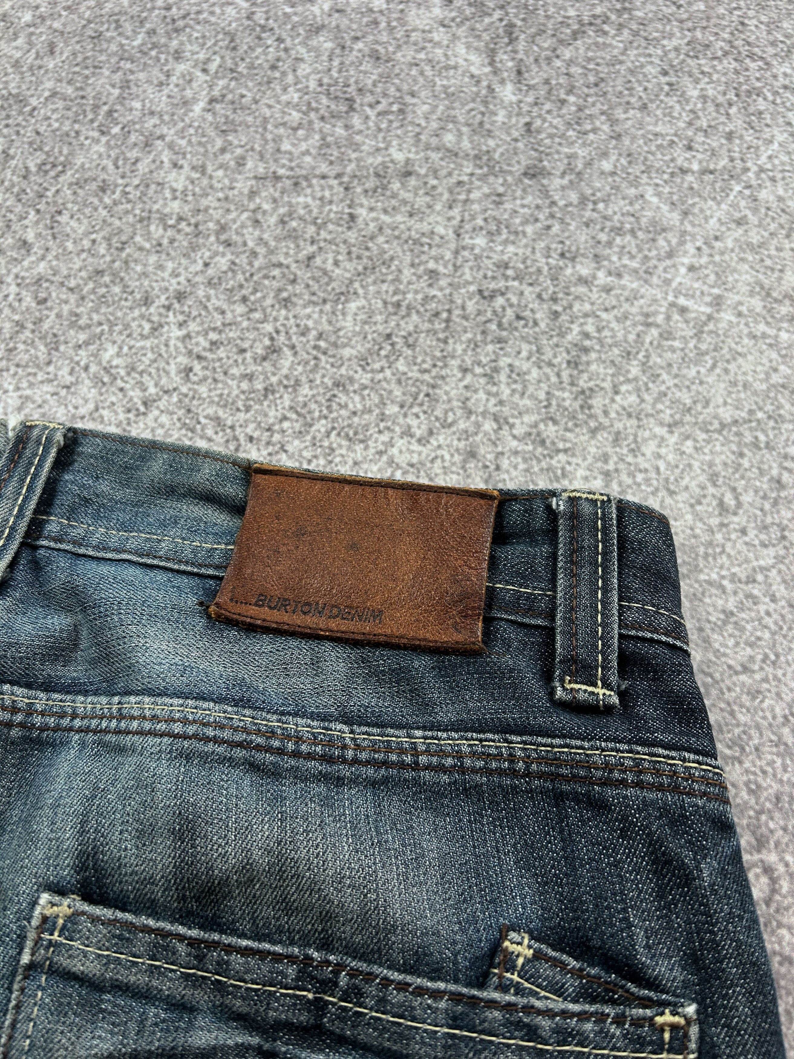 Vintage Flared Jeans Like Balenciaga or Rick Owens Washed Distressed Size US 30 / EU 46 - 5 Thumbnail