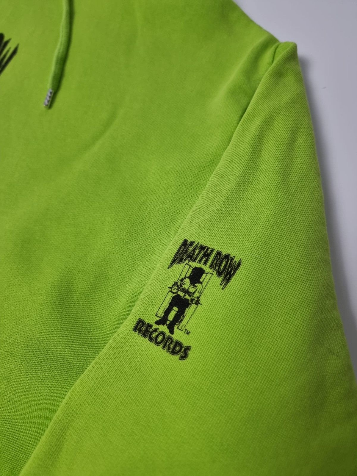 Asos × Death Row Records Death Row Records asos neon green hoodie S oversize Size US S / EU 44-46 / 1 - 9 Thumbnail