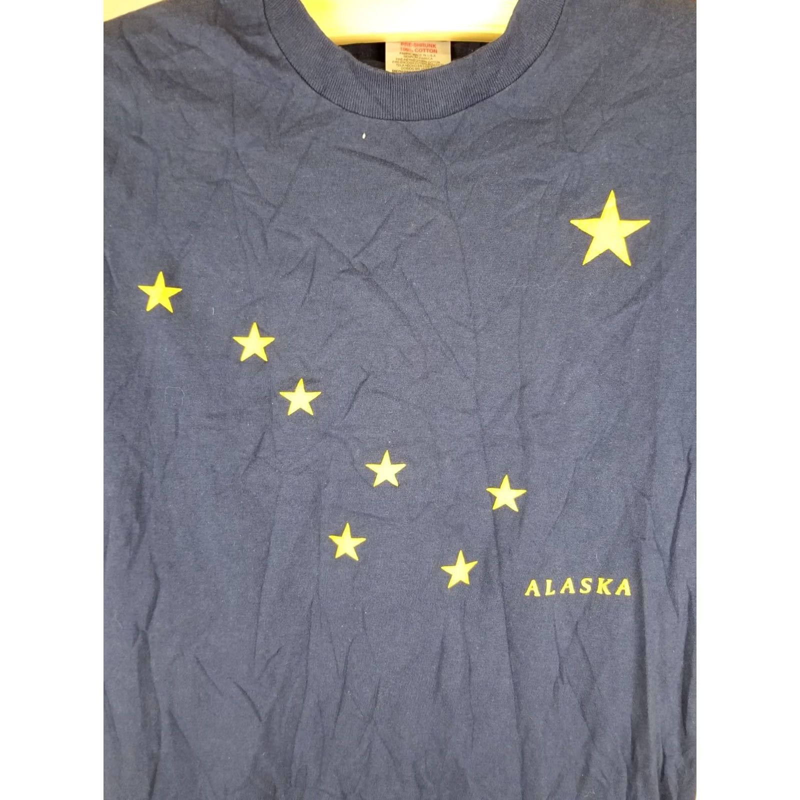 Vintage VINTAGE 90'S ALASKA STAR SINGLE STITCH NAVY ONEITA COTTON T-SHIRT M Mens Blue 100% Cotton 27 INCH 18 INCH Chest NIKE? Size US M / EU 48-50 / 2 - 2 Thumbnail