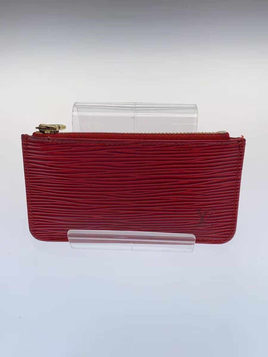 Louis Vuitton Louis Vuitton Epi Pochette Cle Leather Bordeaux Size ONE SIZE - 1 Thumbnail