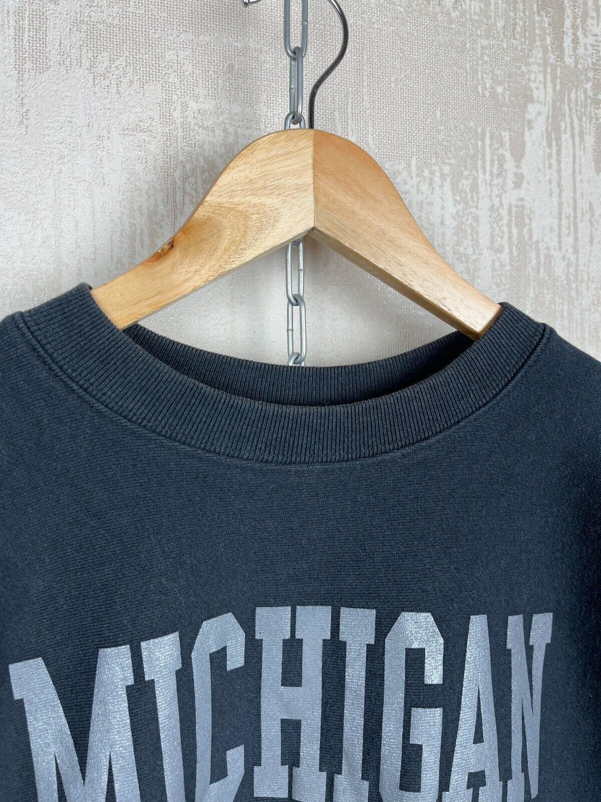 Champion Champion Reverse Weave "Michigan 09" Vintage Sweatshirt Size US XL / EU 56 / 4 - 4 Thumbnail