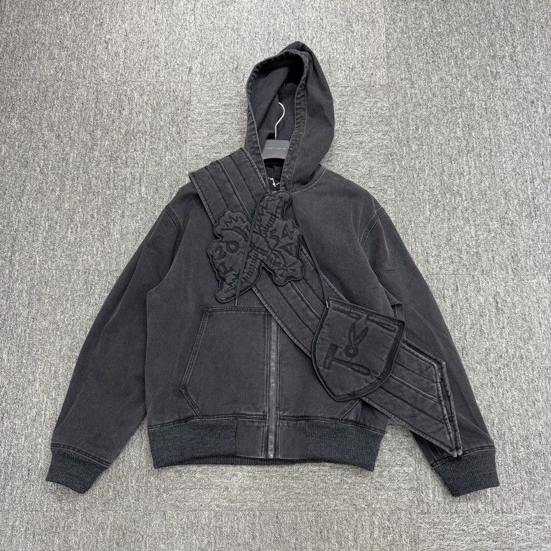 Louis Vuitton Louis Vuitton Embroidered Strap Denim Jacket - dmc Size US M / EU 48-50 / 2 - 1 Thumbnail