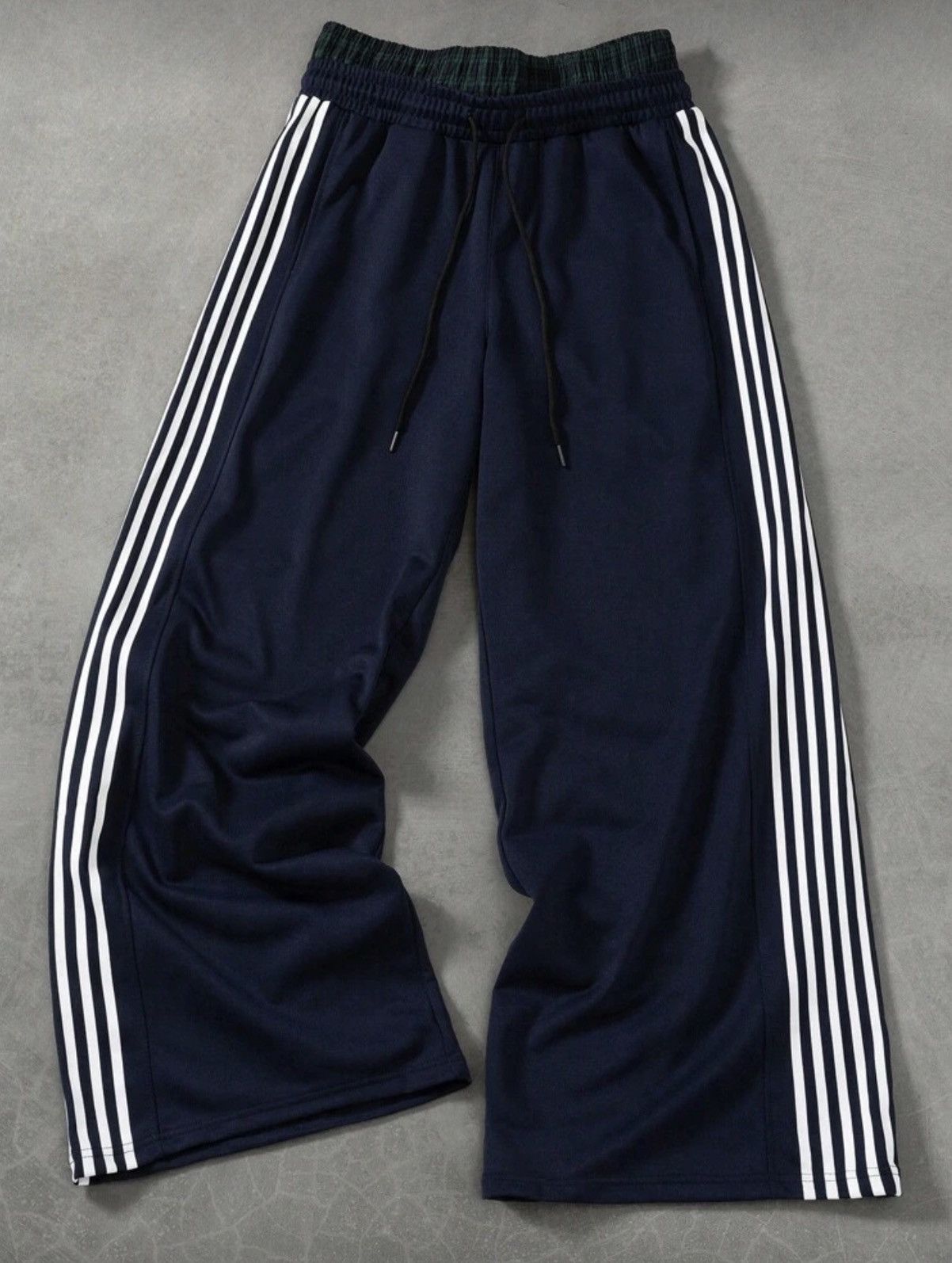 DRIP Wide Leg Stripe Y2K Sweatpants