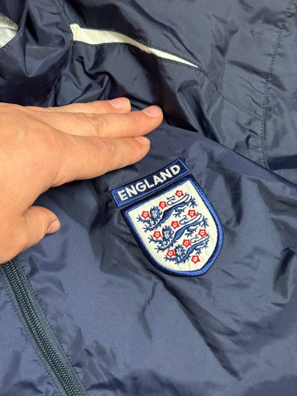 Umbro Vintage Umbro England Soccer Track Jacket Size US L / EU 52-54 / 3 - 6 Thumbnail