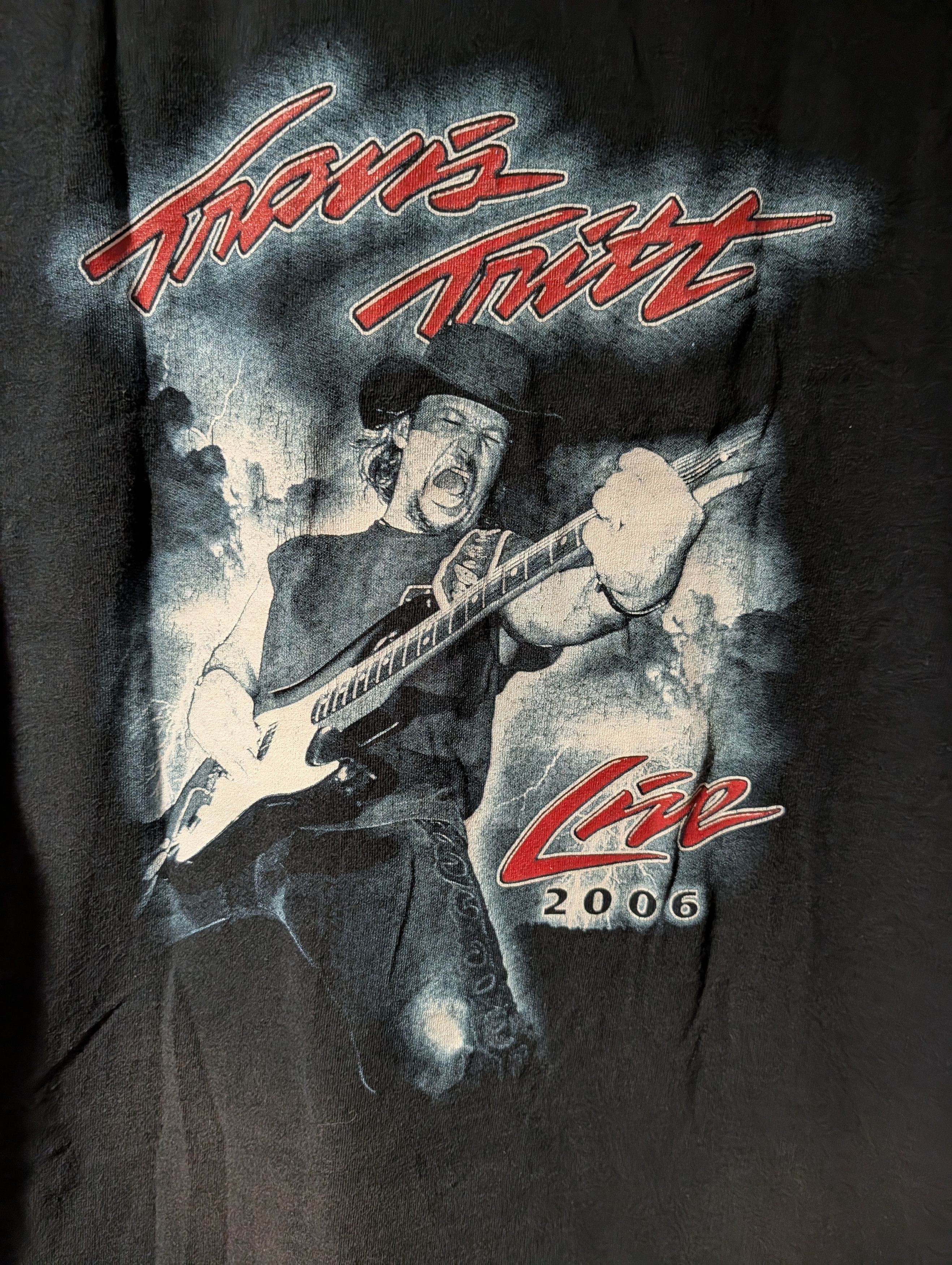 Band Tees VTG 2006 Travis Tritt Live Country Music Concert T-Shirt XL Size US XL / EU 56 / 4 - 2 Thumbnail
