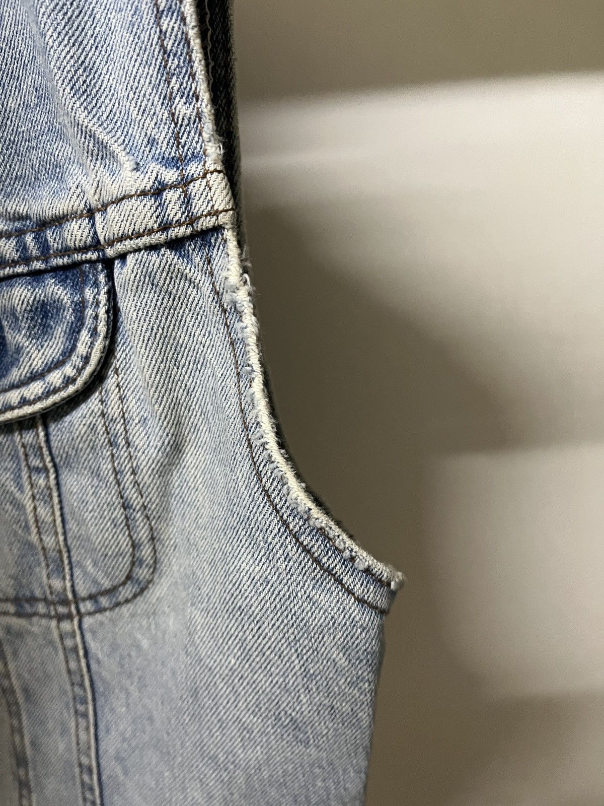 Lee 80s Lee Denim Vest 🇺🇸 Size S / US 4 / IT 40 - 8 Thumbnail
