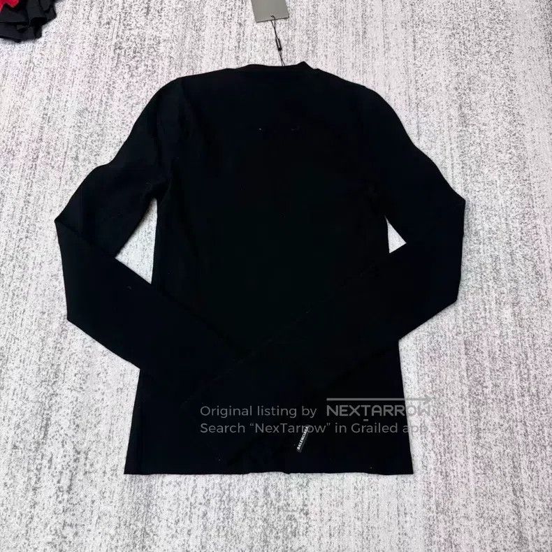 Balenciaga Balenciaga Black knitted small standard long sleeve Size US L / EU 52-54 / 3 - 2 Thumbnail