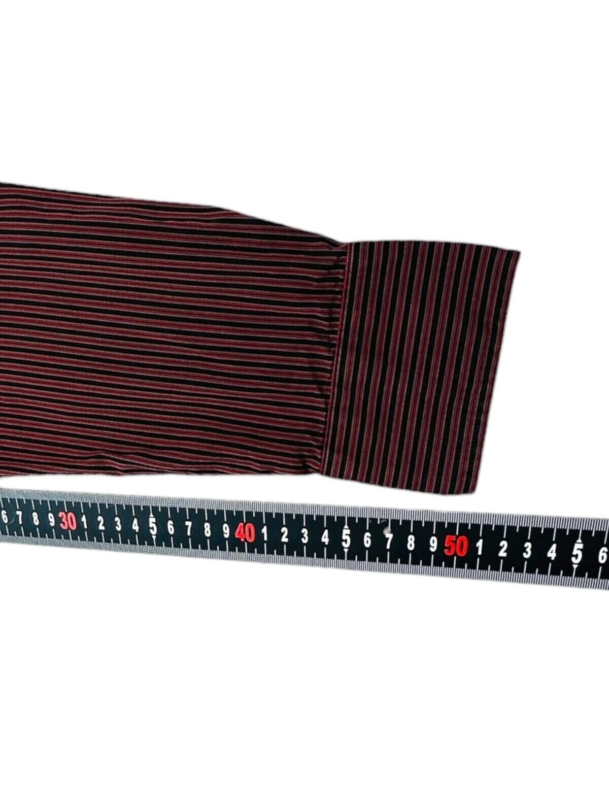 Ted Baker Ted Baker 6 Shirt Men's UK Size 2XL Red Black Stripe Size 48R - 11 Thumbnail