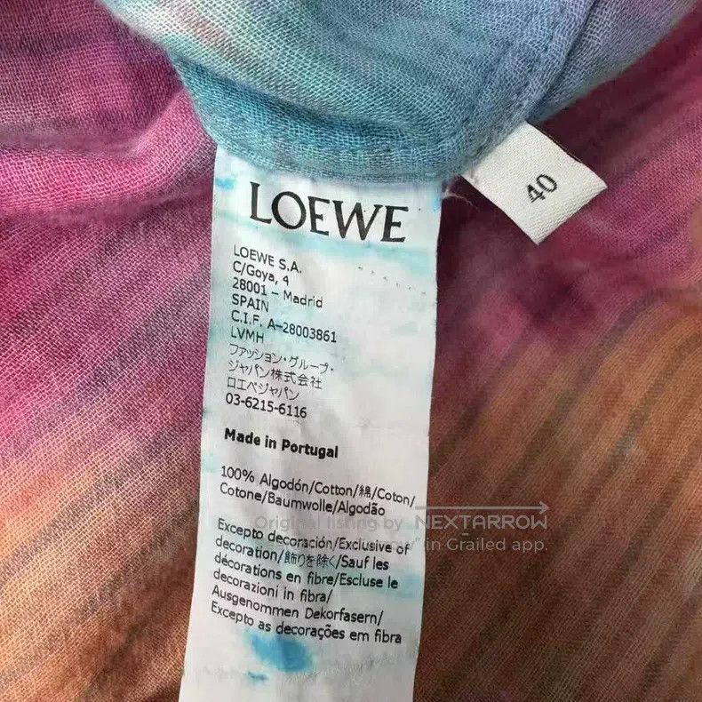 Loewe Loewe Ombre Checkered Shirt Jacket Size XS / US 0-2 / IT 36-38 - 5 Thumbnail