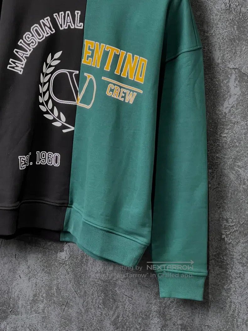 Valentino Valentino Multi-element print panelled crew neck sweatshir Size US S / EU 44-46 / 1 - 4 Thumbnail