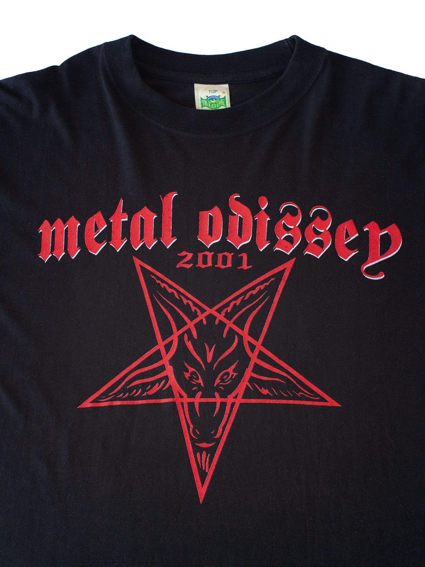 Band Tees Vintage 2001 Y2K Metal Odissey Metal Festival T-Shirt Size US M / EU 48-50 / 2 - 4 Thumbnail