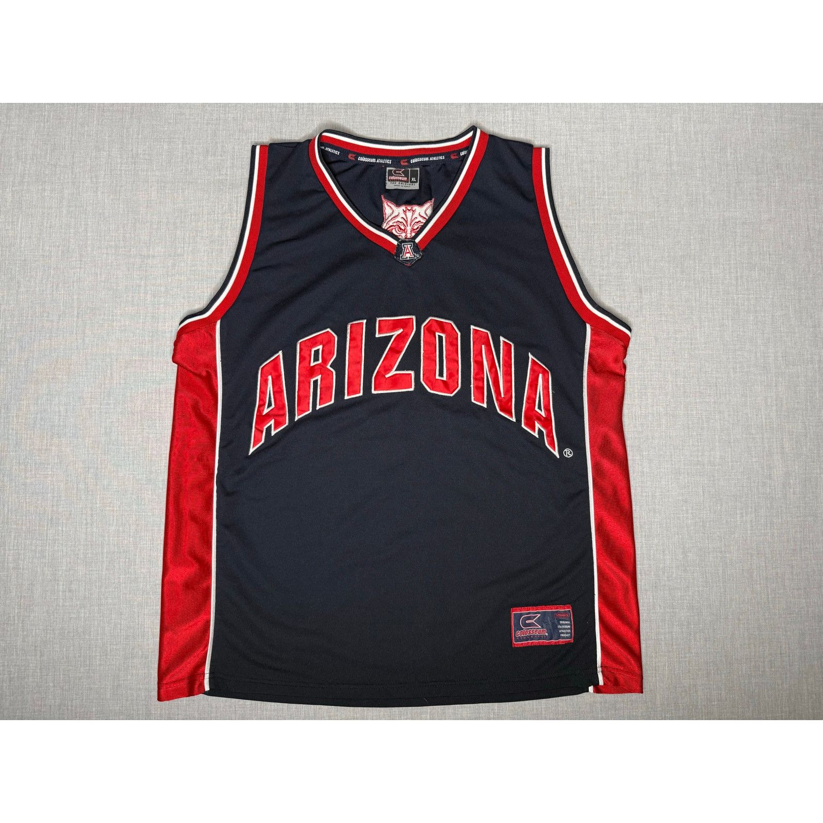 Colosseum Athletics × Vintage Vintage Y2K Arizona Wildcats College Basketball Jersey XL Size US XL / EU 56 / 4 - 1 Thumbnail