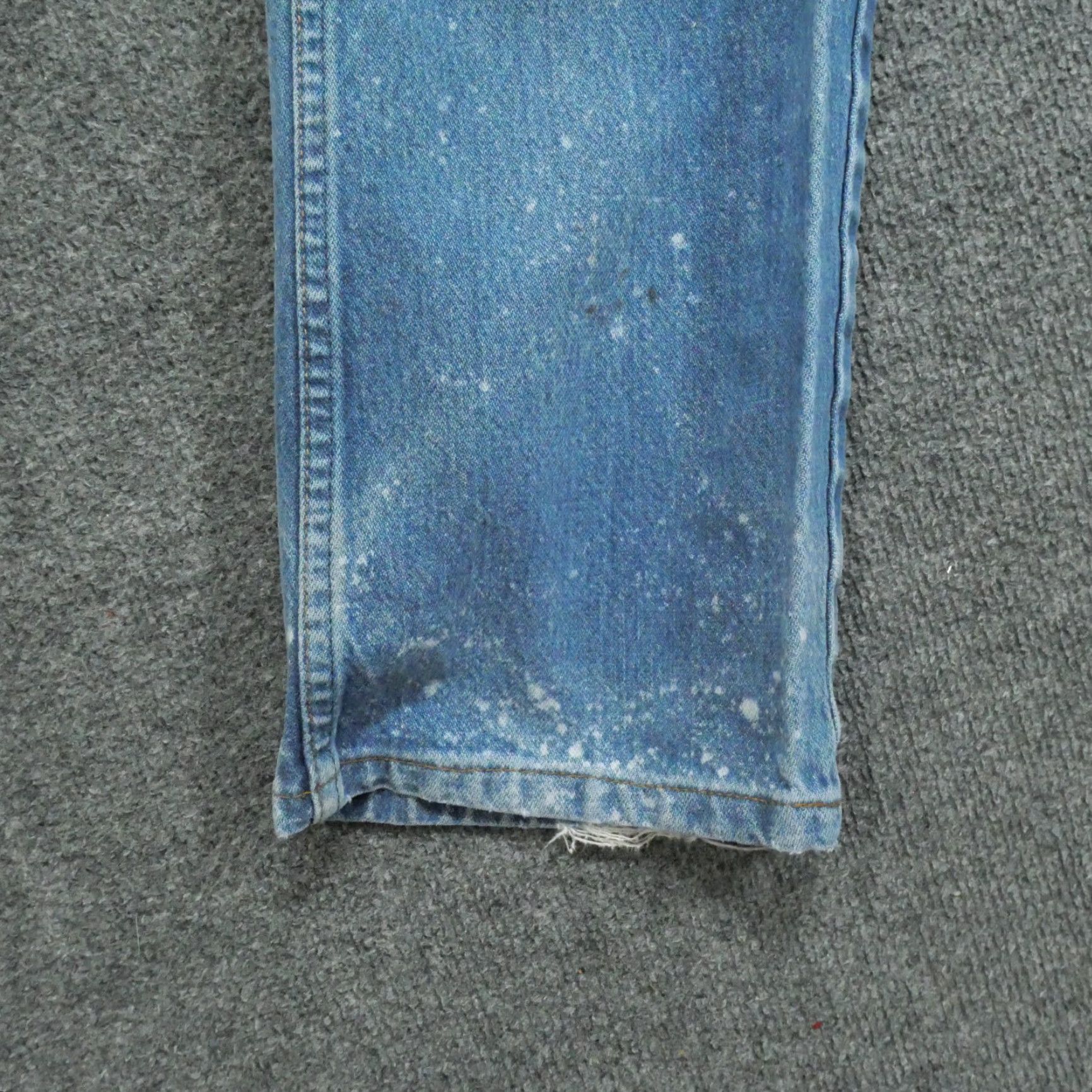 Wrangler VINTAGE Wrangler Jeans Mens 34x27 Blue Pants Faded Distressed Grunge 936PWD Size US 34 / EU 50 - 5 Thumbnail