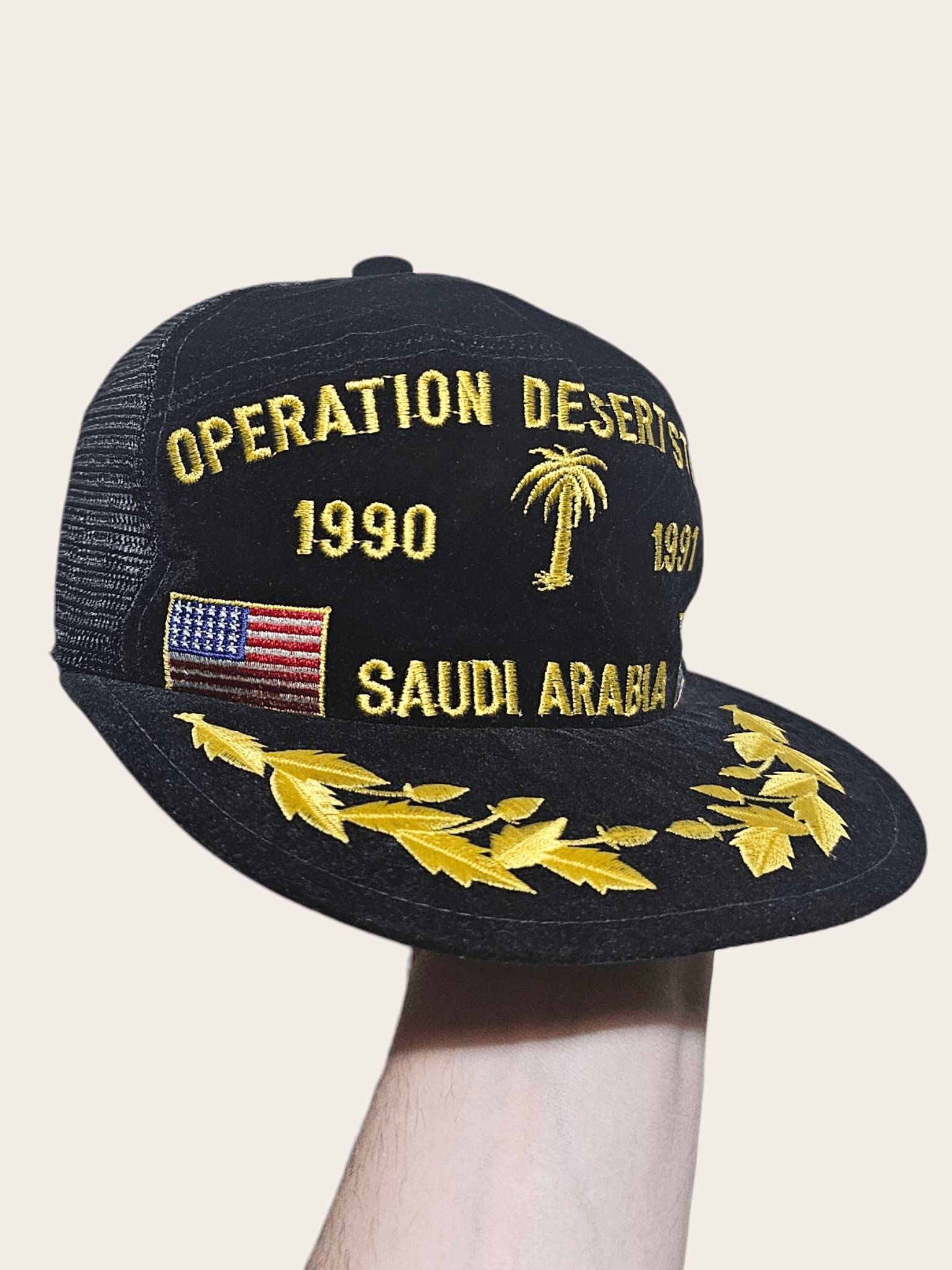 Vintage USA Operation Desert Storm Saudi Arabia 1990-91 Size ONE SIZE - 2 Thumbnail