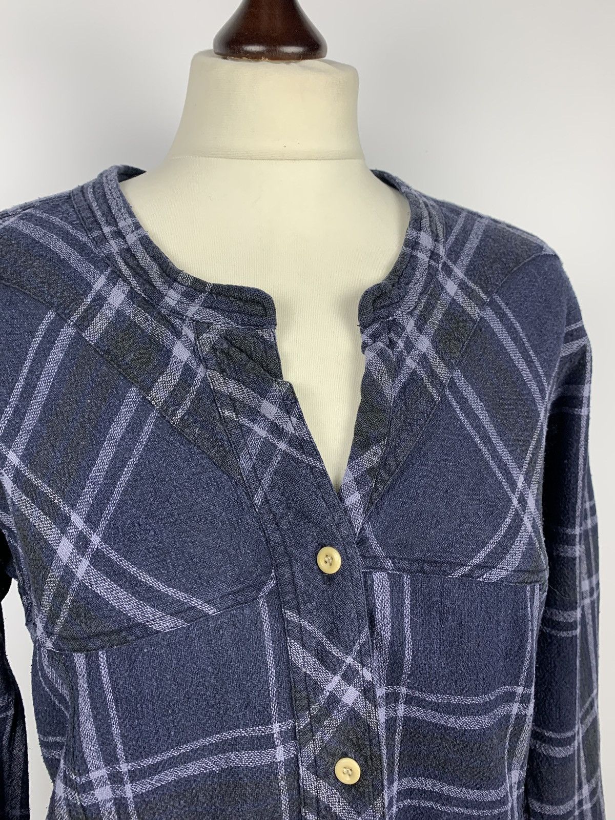 Isabel Marant Designer Isabel Marant Plaid Blouse Shirt Size 1 Avant Garde Size XS / US 0-2 / IT 36-38 - 7 Thumbnail