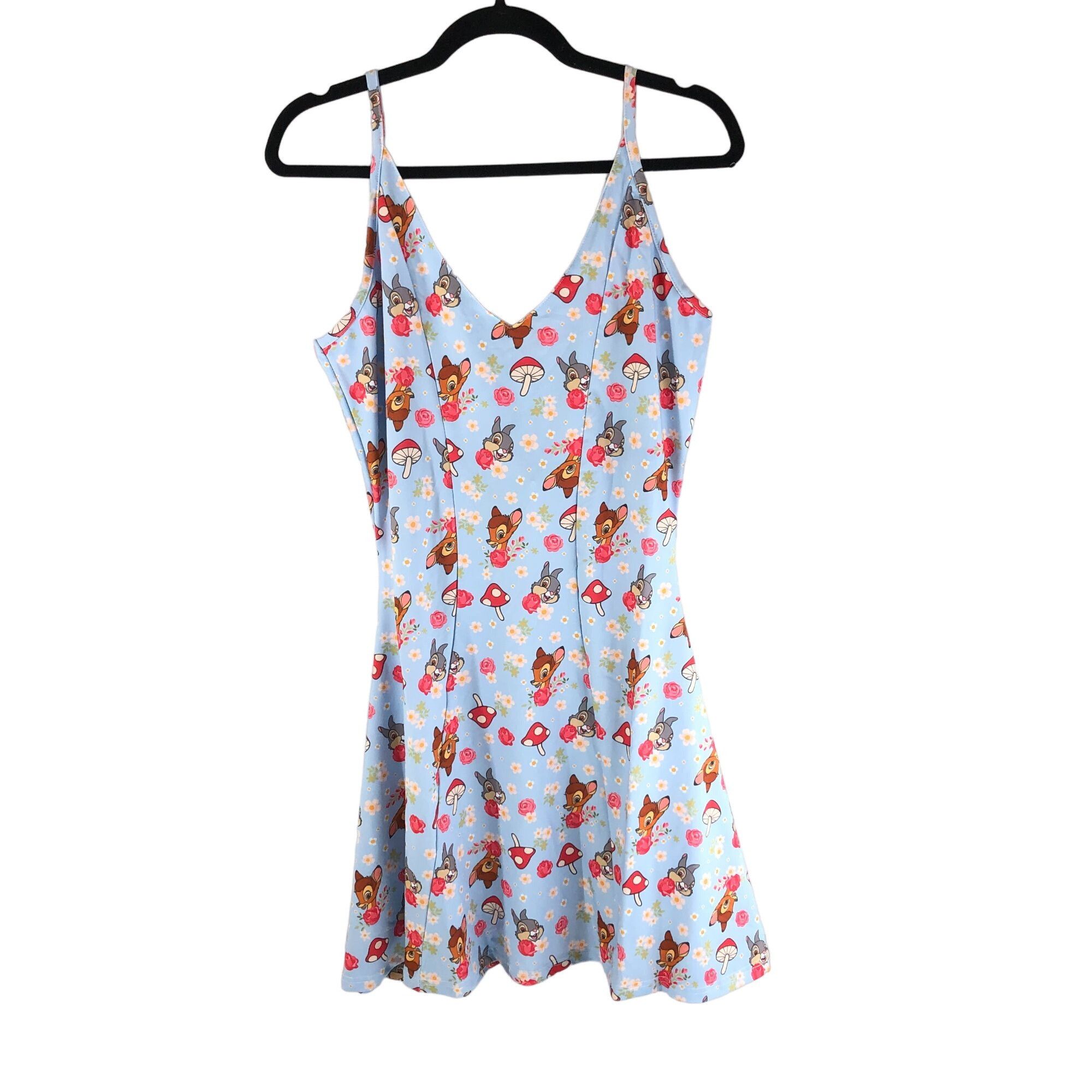 Other Cakeworthy Unique Vintage Disney Bambi Woodland Mini Dress A Size L / US 10 / IT 46 - 1 Thumbnail