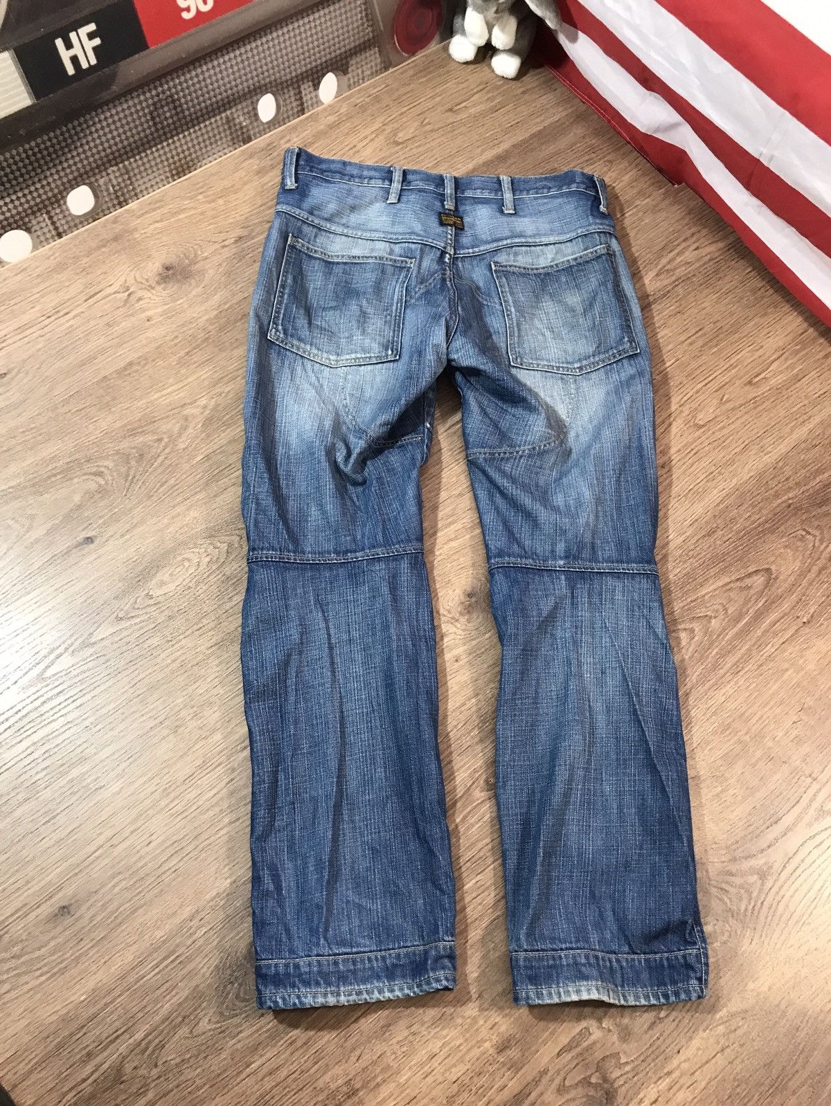 G-Star × Vintage Vintage G Star Raw distressed denim pants jeans Size US 33 - 10 Thumbnail