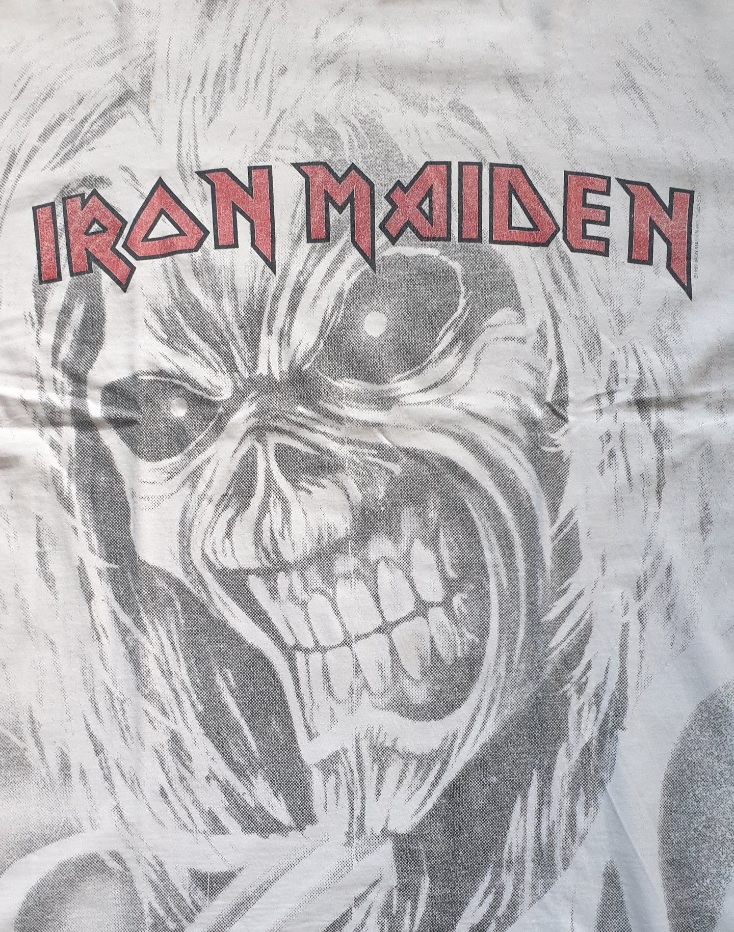 Band Tees × Fruit Of The Loom × Iron Maiden Iron Maiden 1999 - Kileers - All Over Print (AOP) - IRMA Size US XL / EU 56 / 4 - 1 Thumbnail