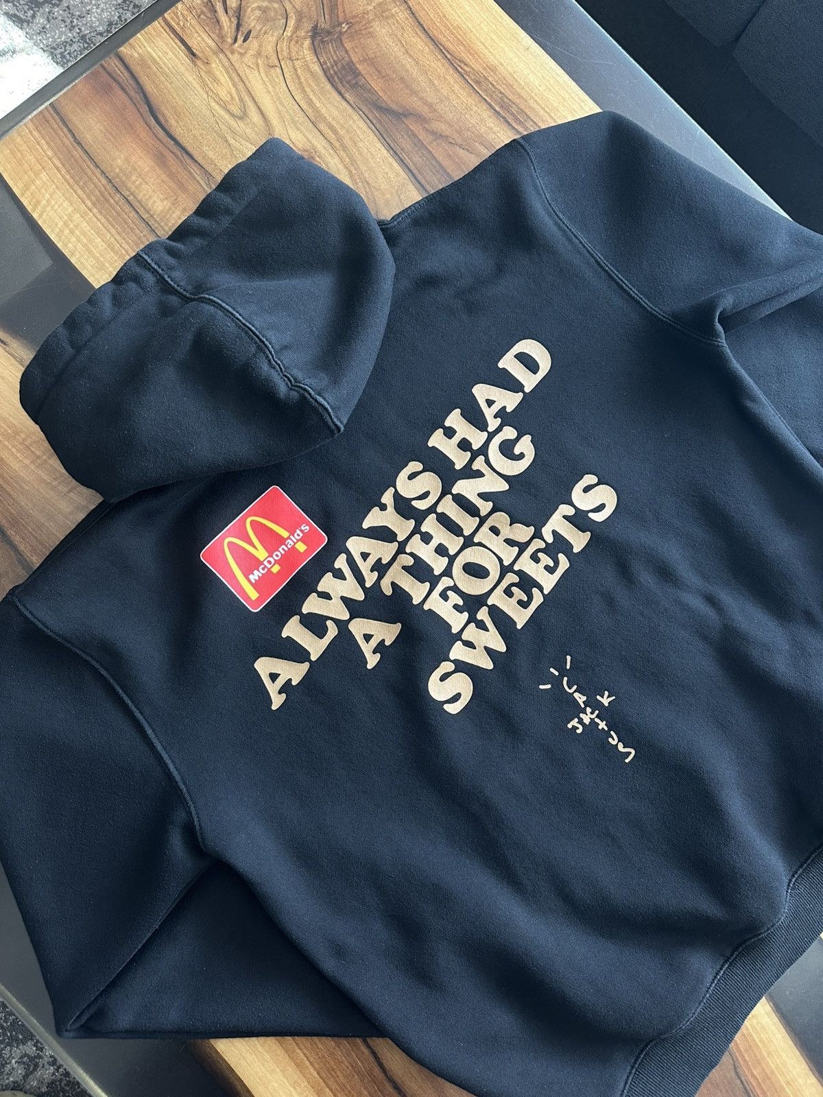 Travis Scott Hoodie Travis Scott McDonald's Apple Pie Washed Black Size US M / EU 48-50 / 2 - 6 Thumbnail
