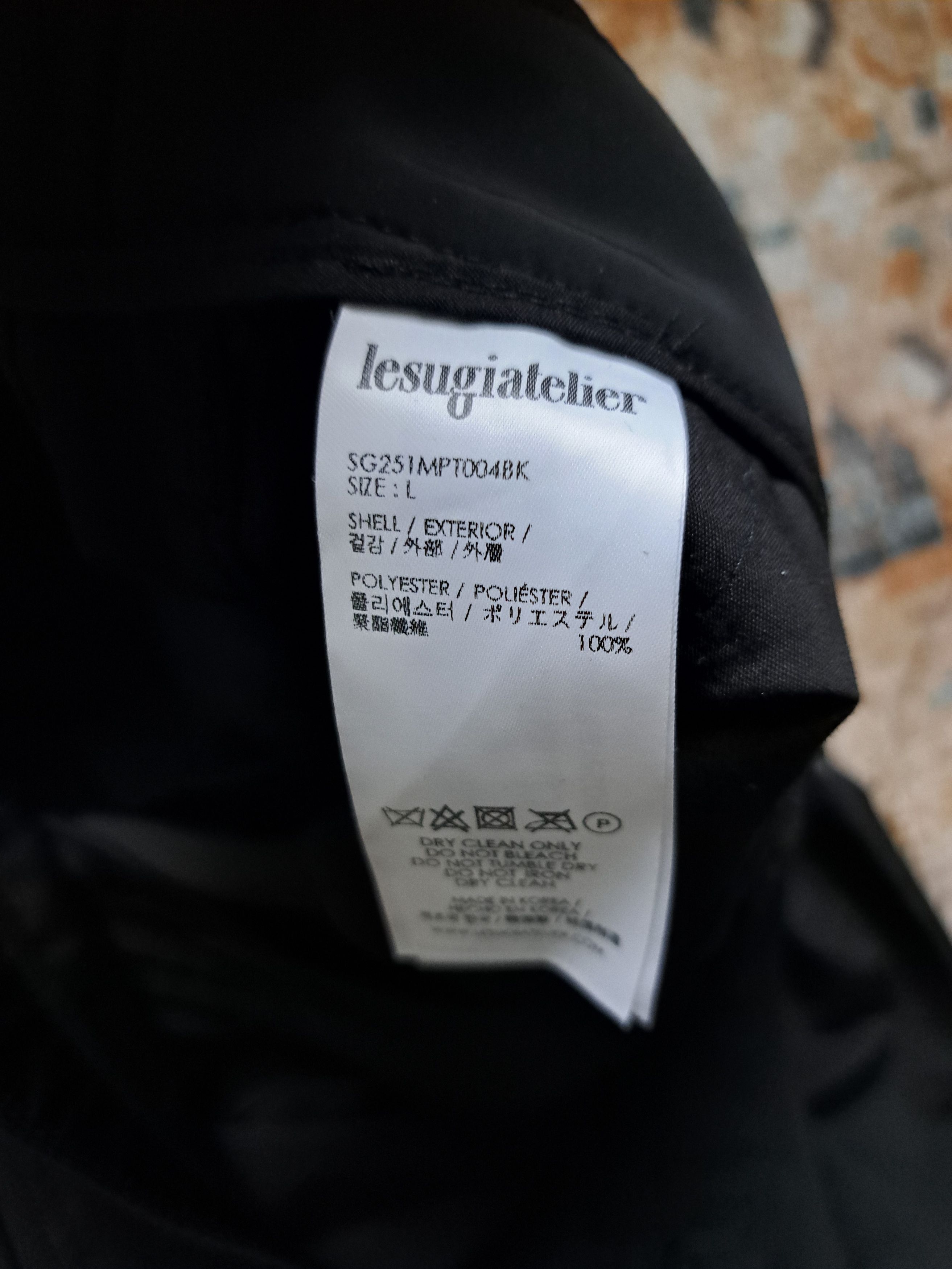 Other Lesugiatelier black work pants Size US 32 / EU 48 - 4 Thumbnail